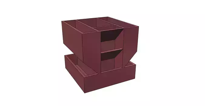 Pencil stand holder easy print