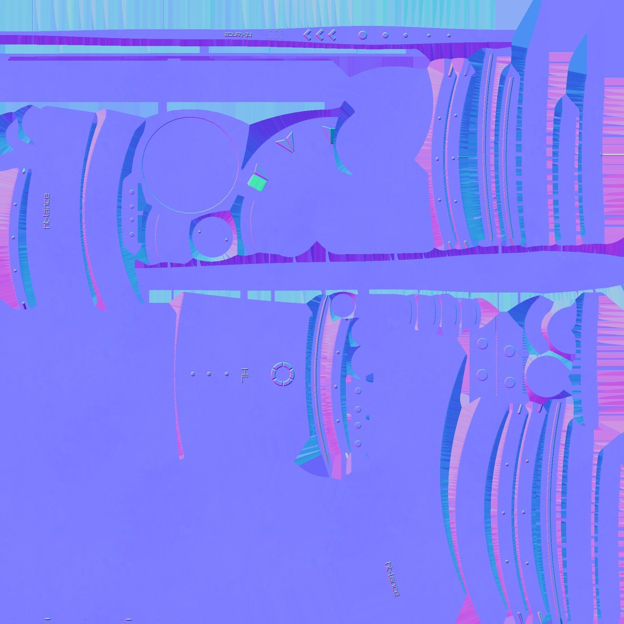 SciFi War Lance A10 Metal - Sci Fi Weapon Design Low-poly 3D model_25