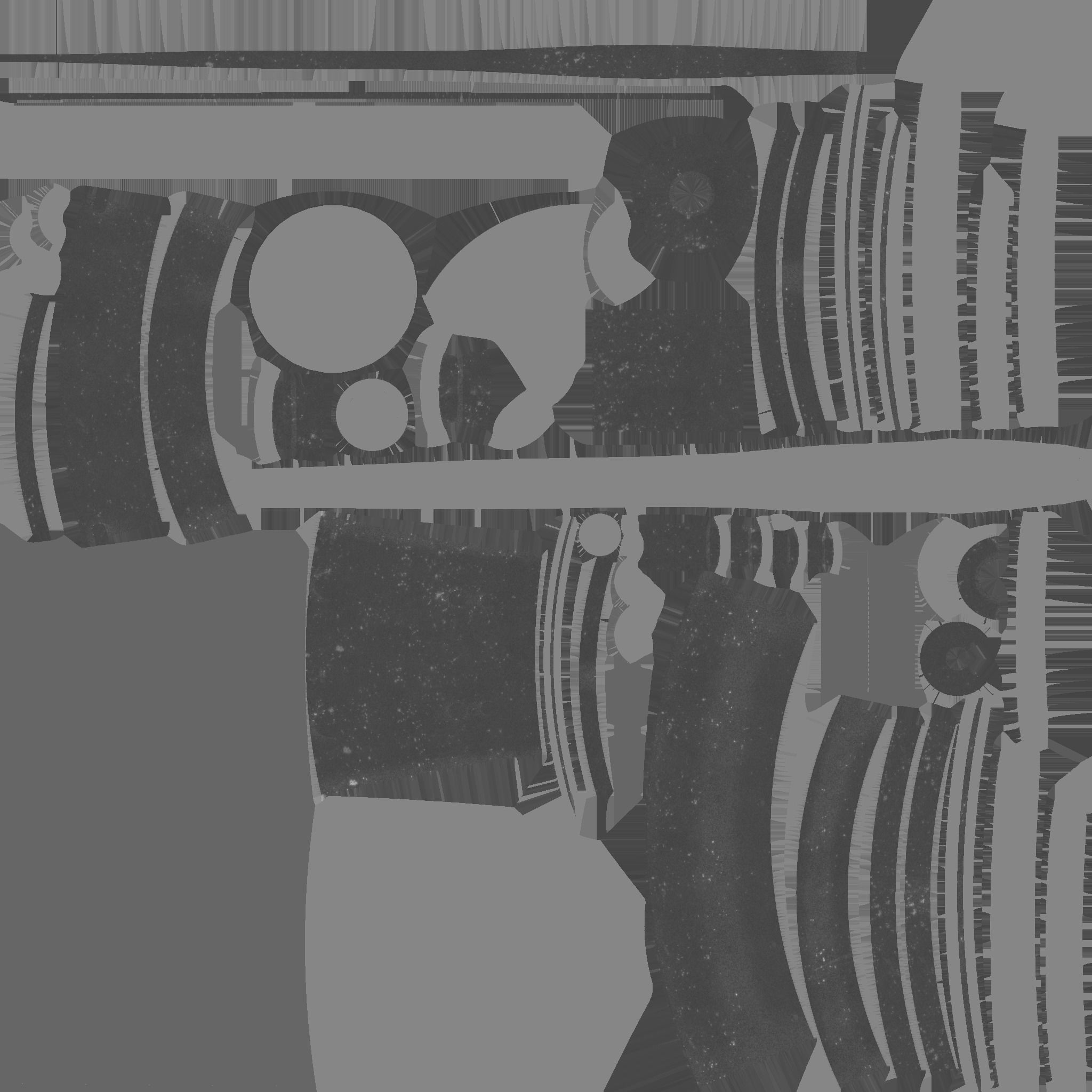 SciFi War Lance A10 Metal - Sci Fi Weapon Design Low-poly 3D model_27