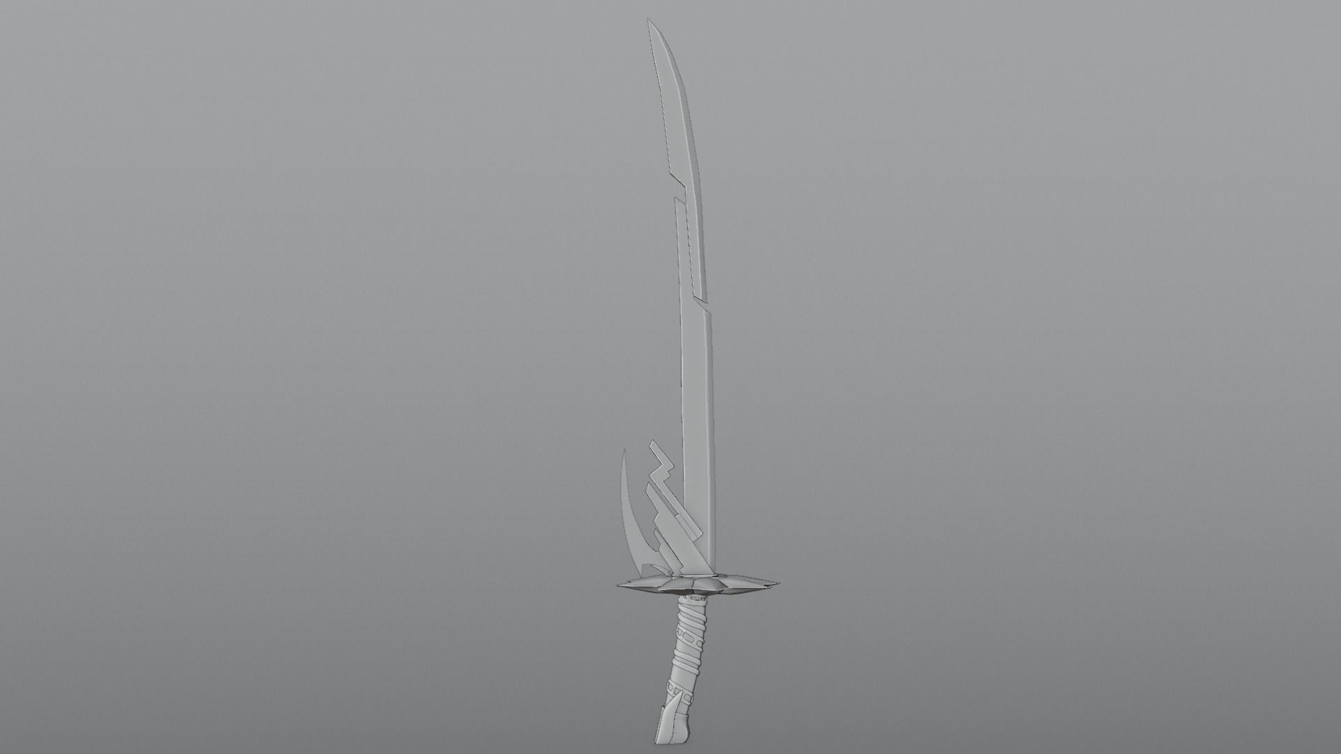 10 Unique Swords pack Low-poly 3D model_12