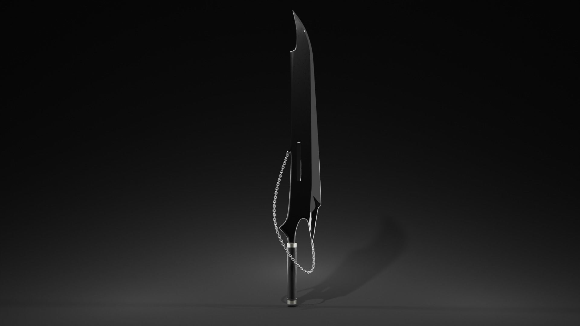 10 Unique Swords pack Low-poly 3D model_3