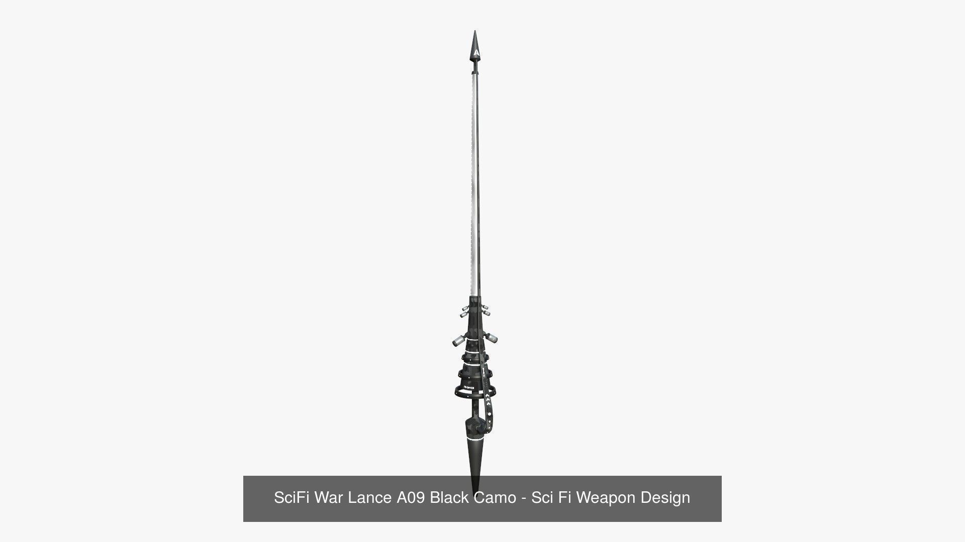 10 SciFi War Lances A Collection - Sci Fi Weapon Design _10
