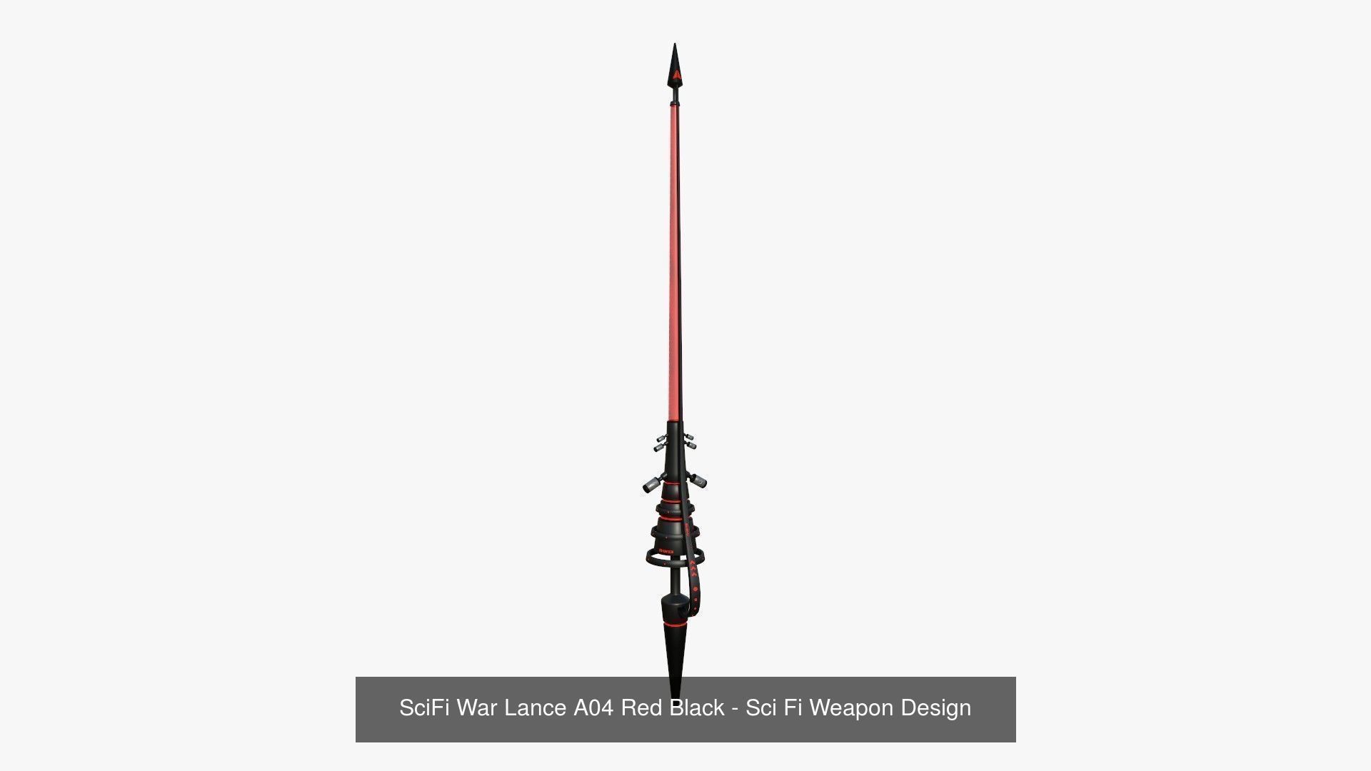 10 SciFi War Lances A Collection - Sci Fi Weapon Design _5