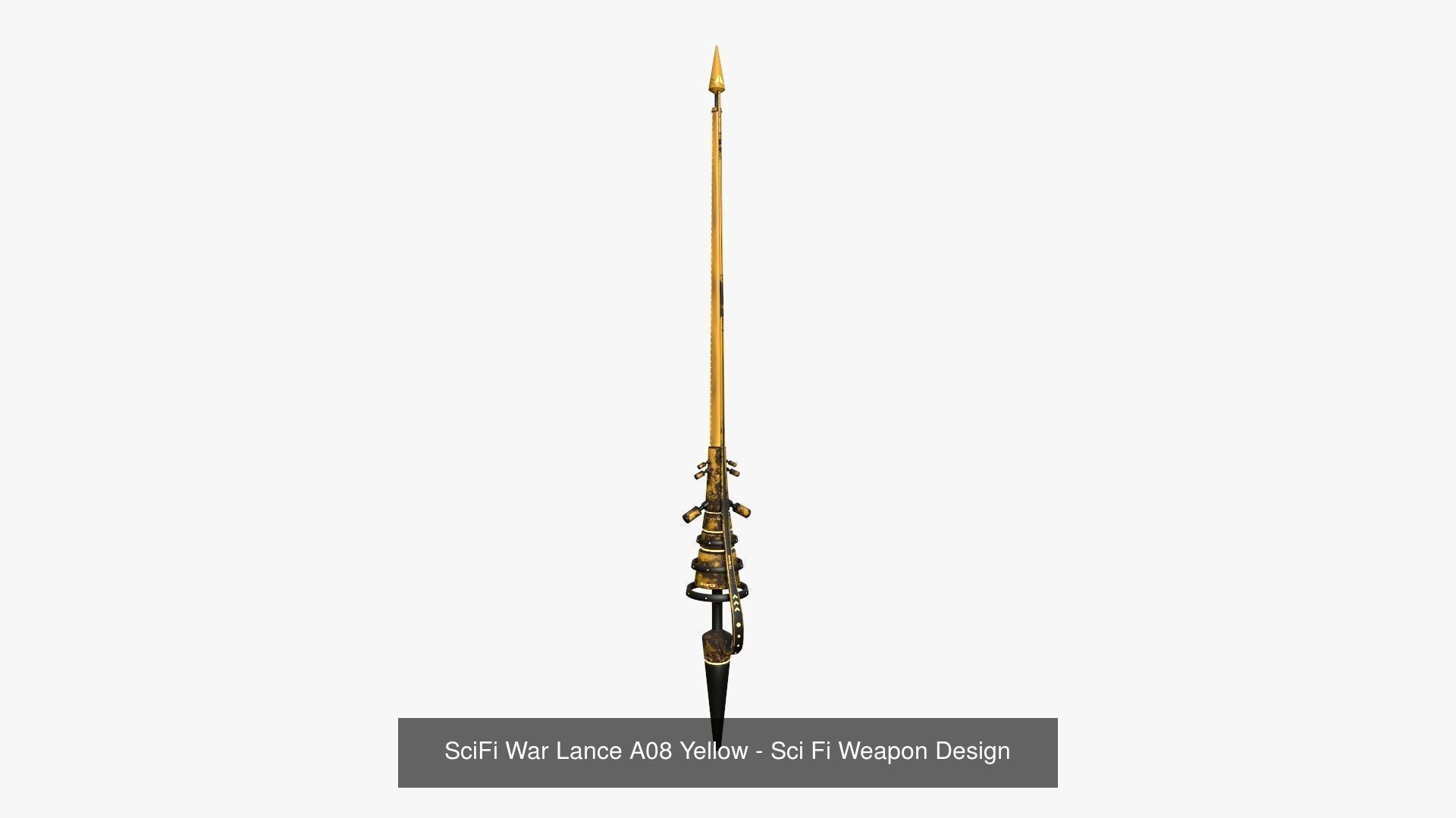 10 SciFi War Lances A Collection - Sci Fi Weapon Design _9