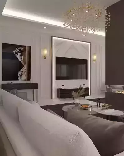 Interior Living Room  3D model