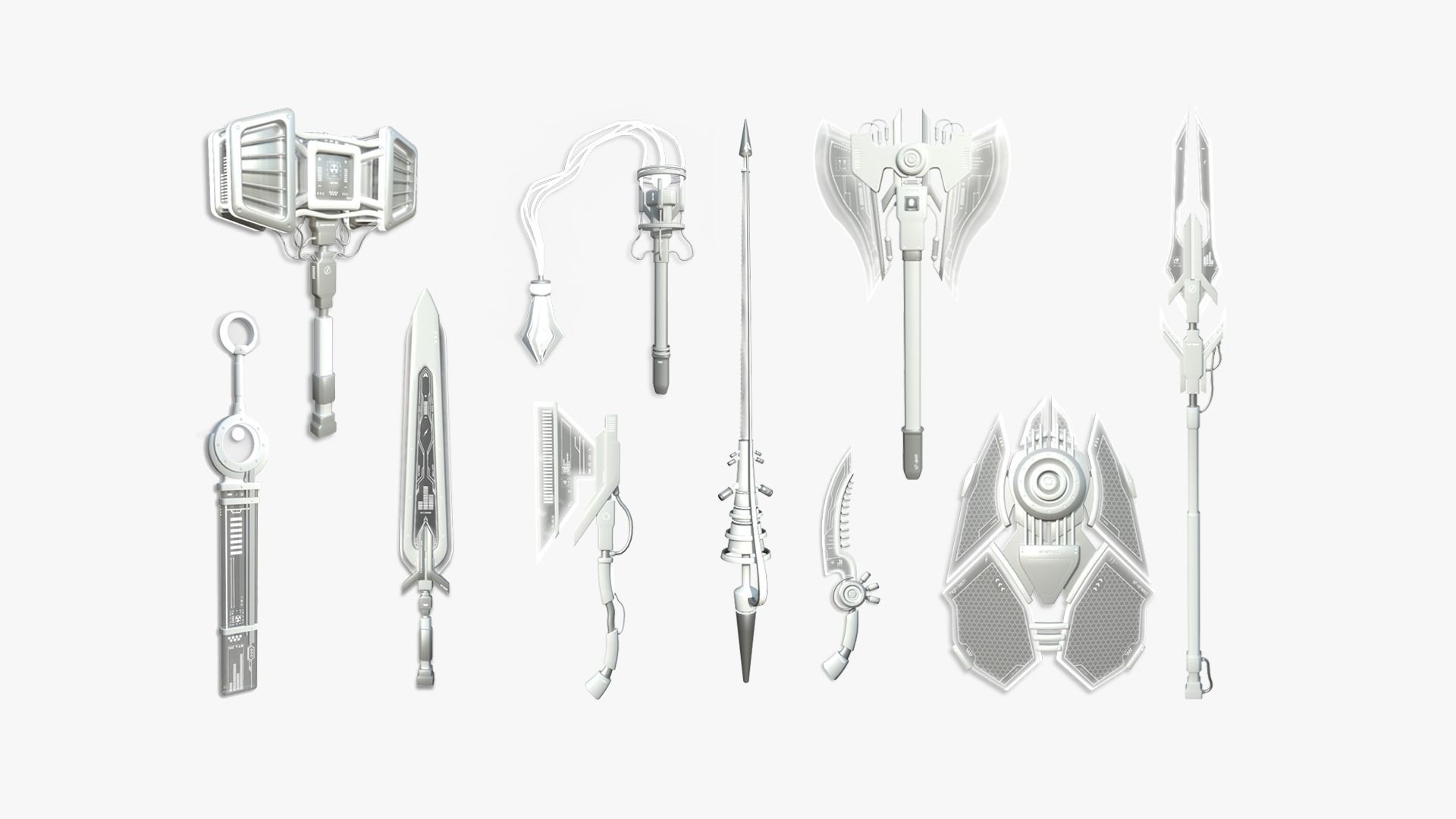 100 SciFi Weaponry Super Collection - Sci Fi Weapon Design _8