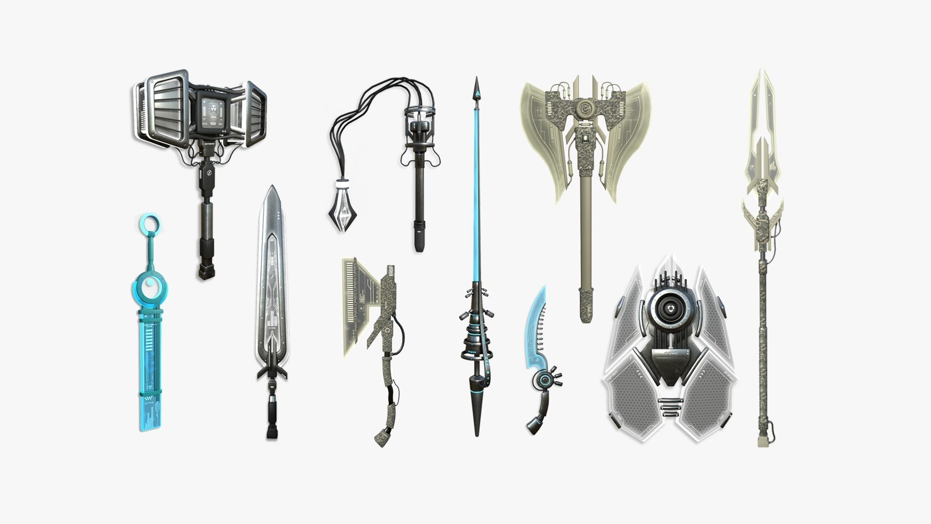 100 SciFi Weaponry Super Collection - Sci Fi Weapon Design _18