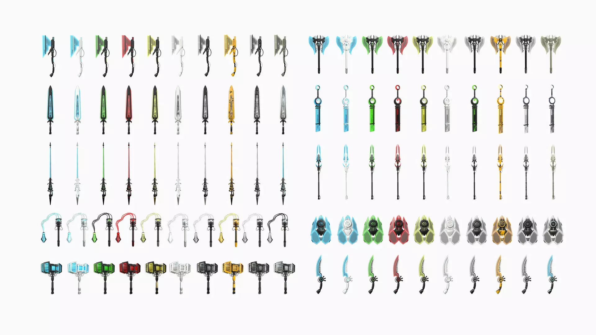 100 SciFi Weaponry Super Collection - Sci Fi Weapon Design _0