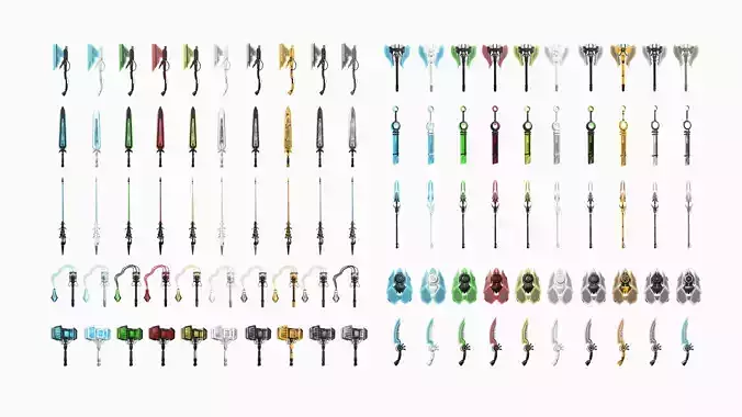 100 SciFi Weaponry Super Collection - Sci Fi Weapon Design 