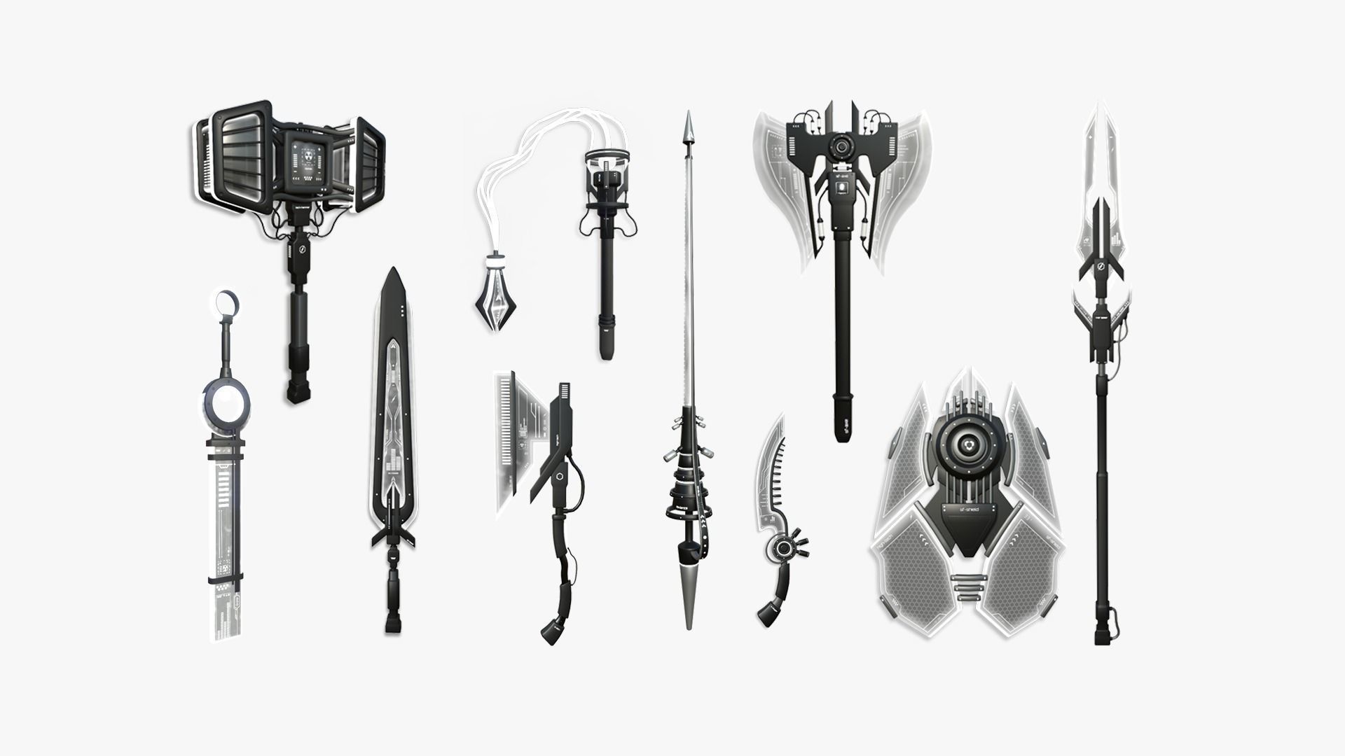 100 SciFi Weaponry Super Collection - Sci Fi Weapon Design _10
