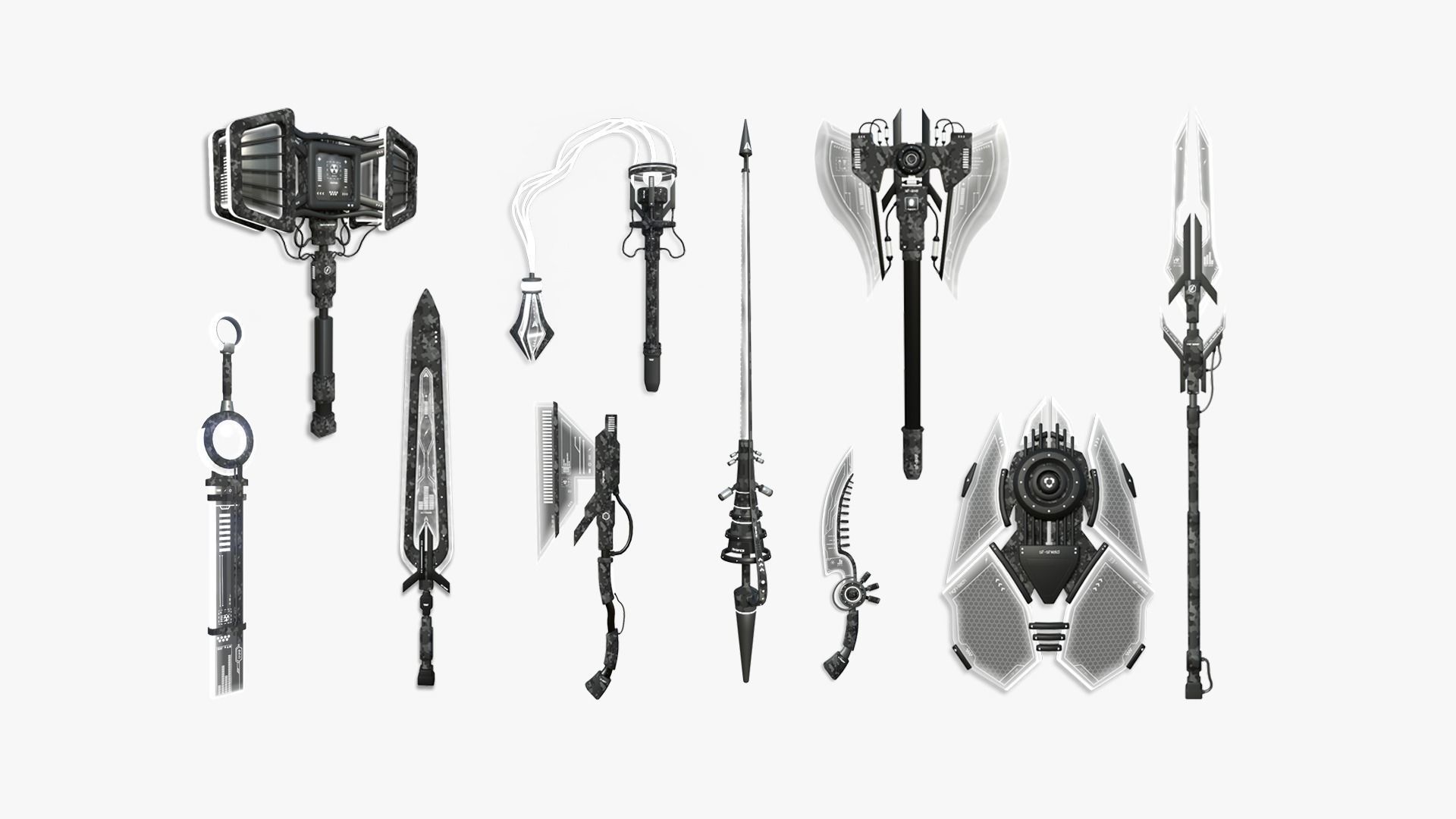 100 SciFi Weaponry Super Collection - Sci Fi Weapon Design _16