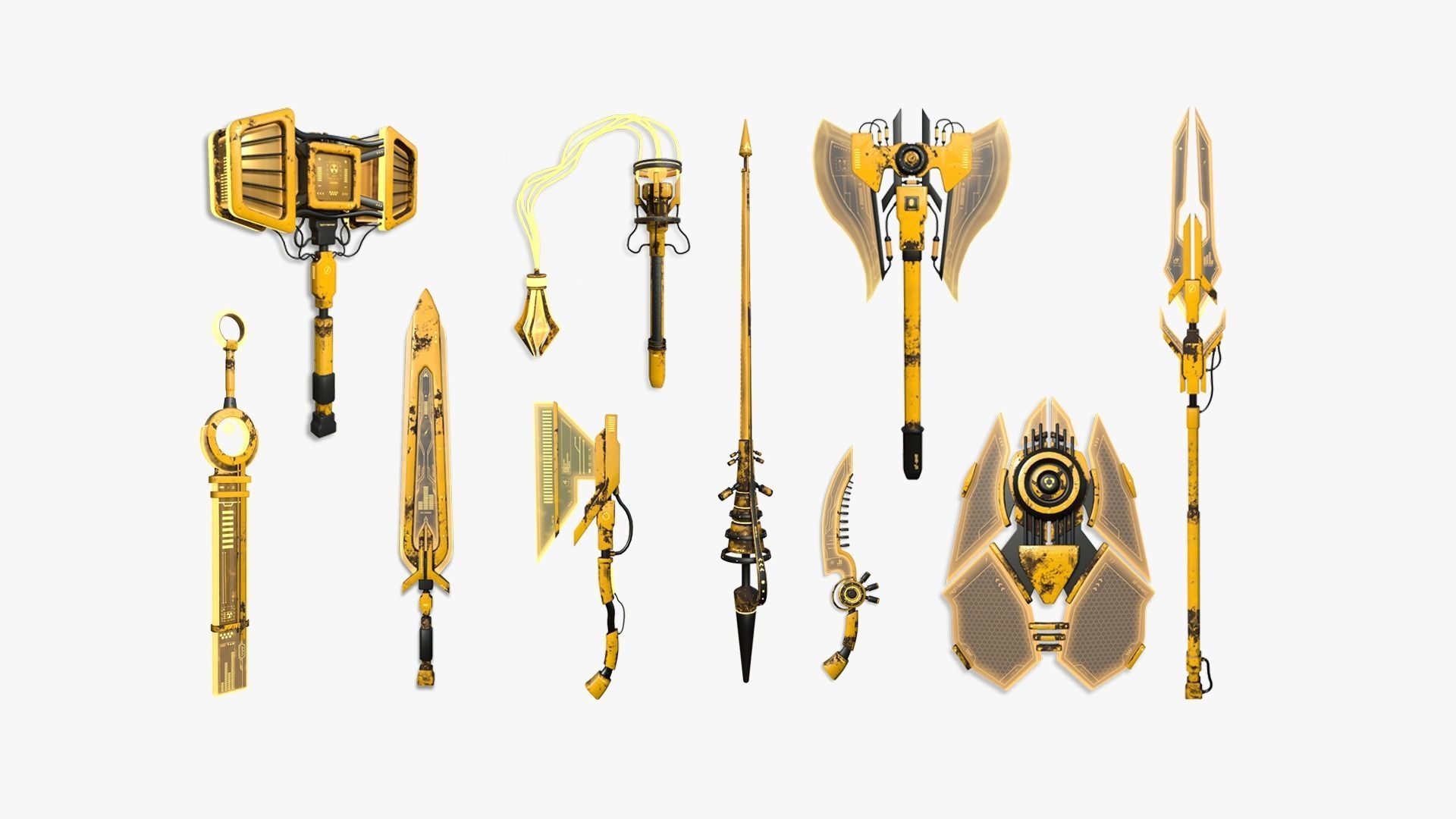 100 SciFi Weaponry Super Collection - Sci Fi Weapon Design _4