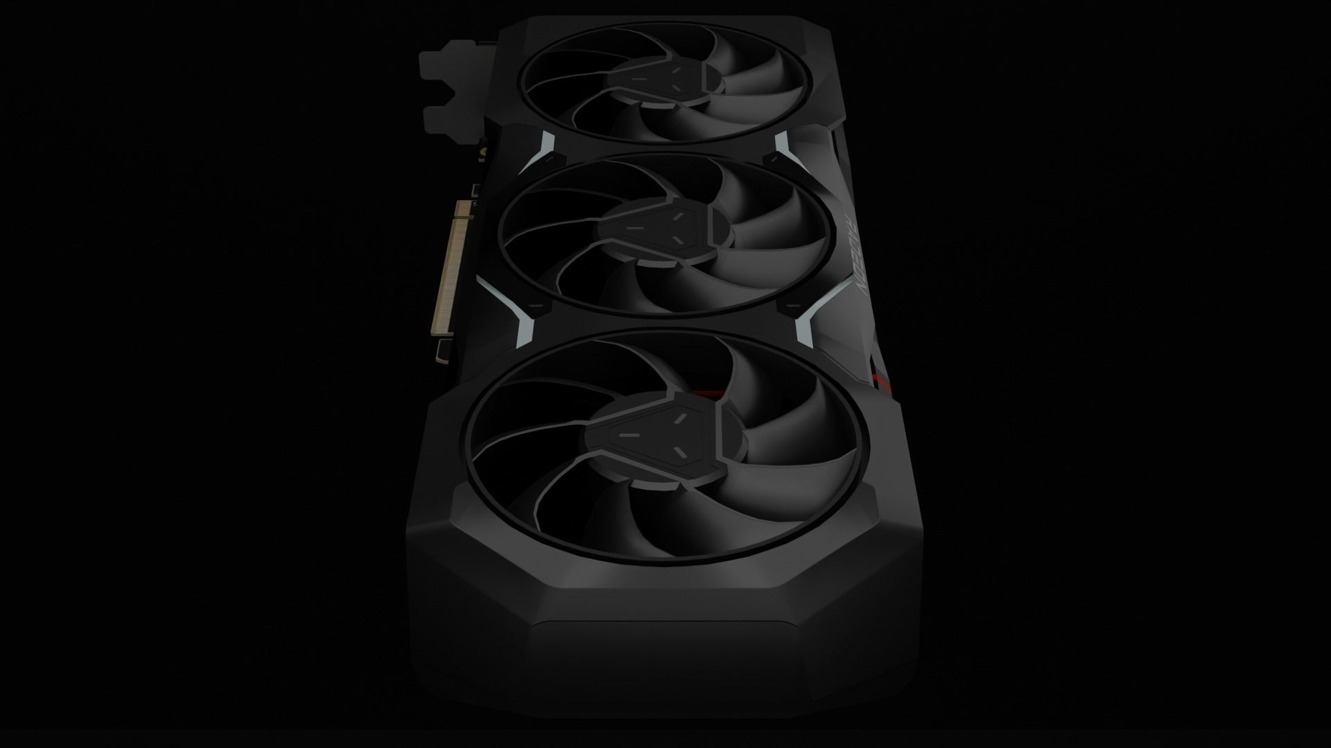 AMD Radeon RX 7900 XTX 3D model_2