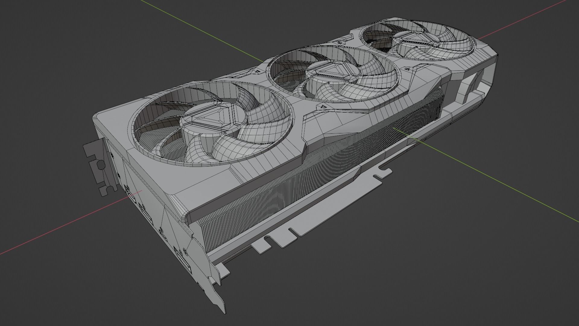 AMD Radeon RX 7900 XTX 3D model_11