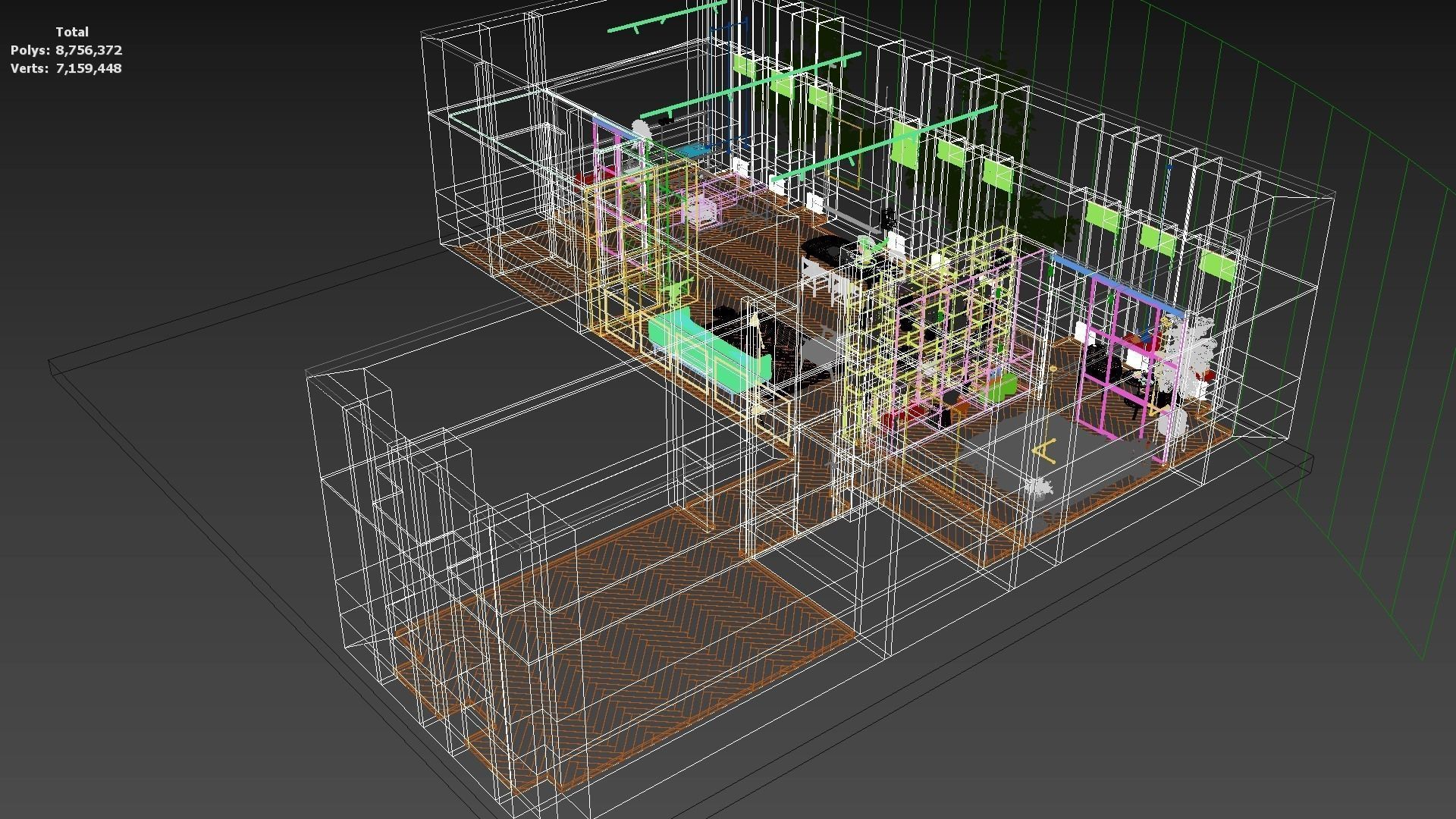 Modern residential interior 02 3D model_31