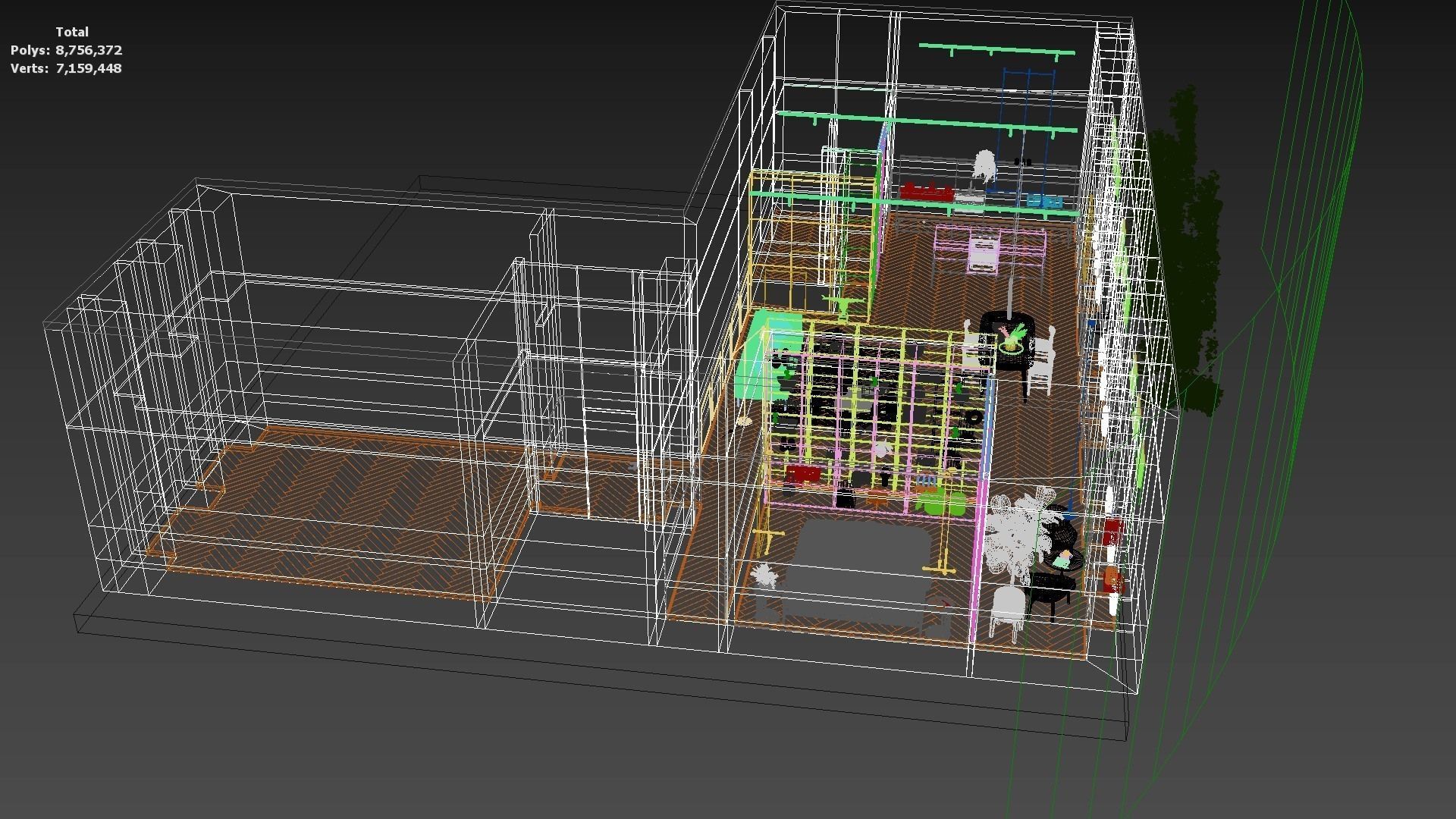 Modern residential interior 02 3D model_35