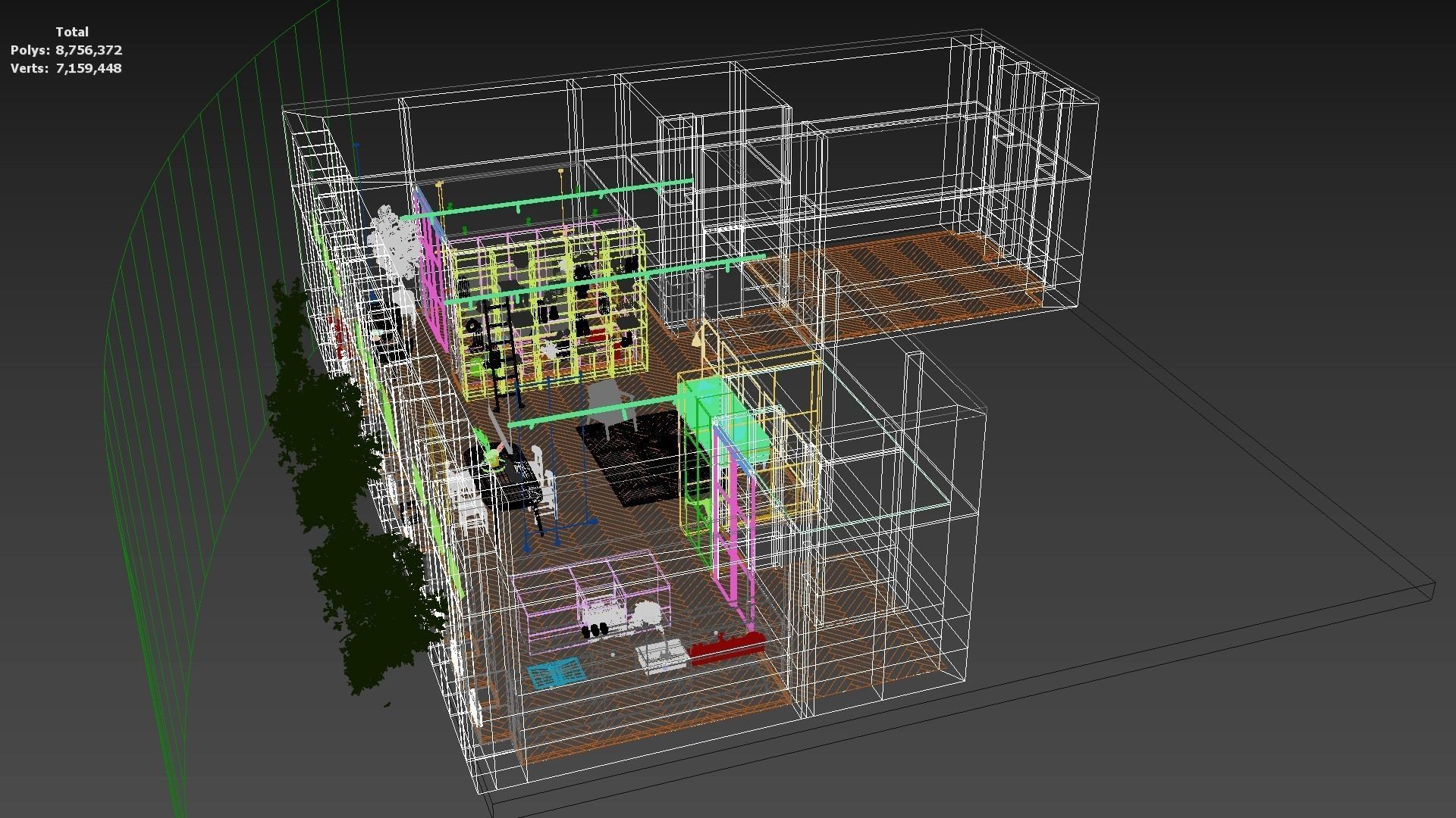 Modern residential interior 02 3D model_17