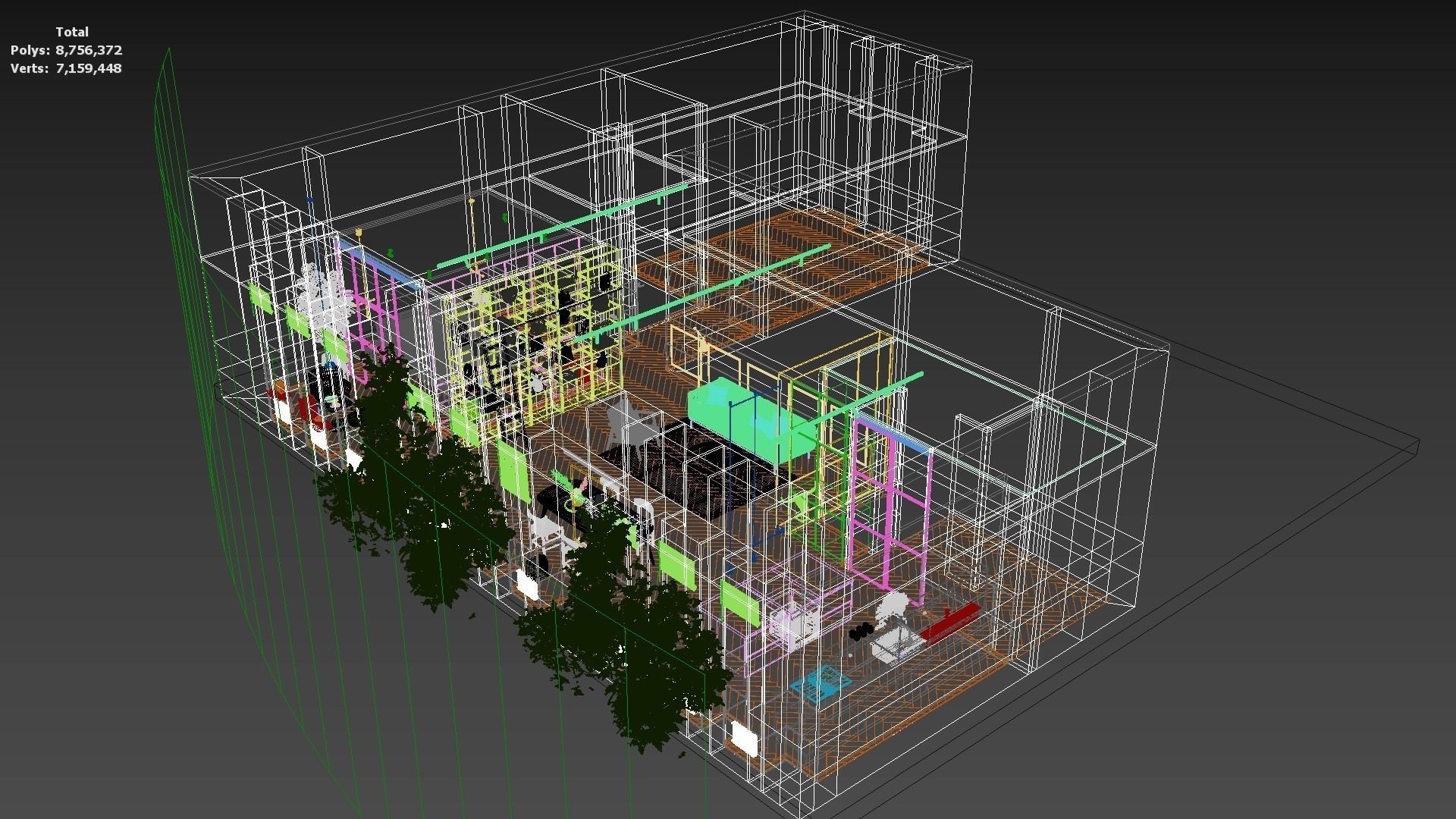 Modern residential interior 02 3D model_15