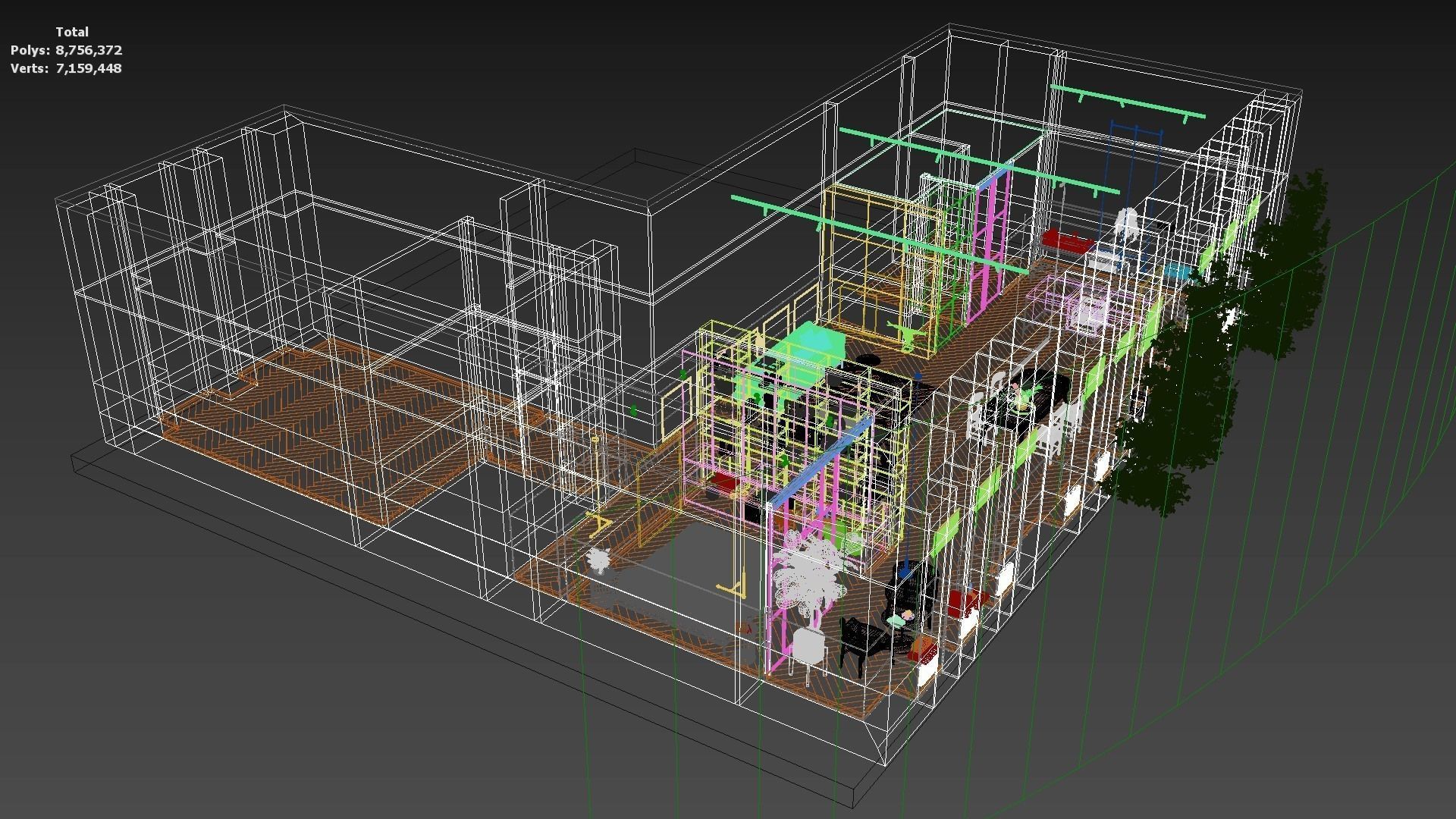 Modern residential interior 02 3D model_37