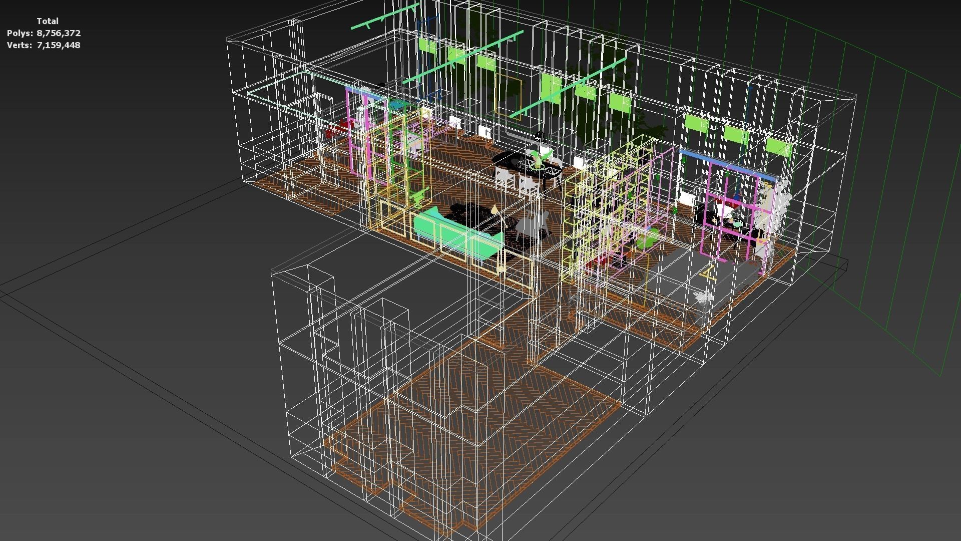 Modern residential interior 02 3D model_30