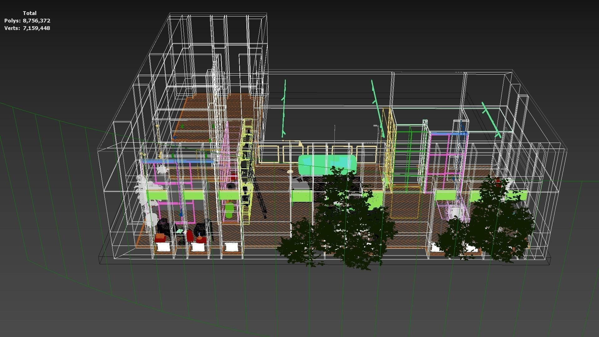 Modern residential interior 02 3D model_42