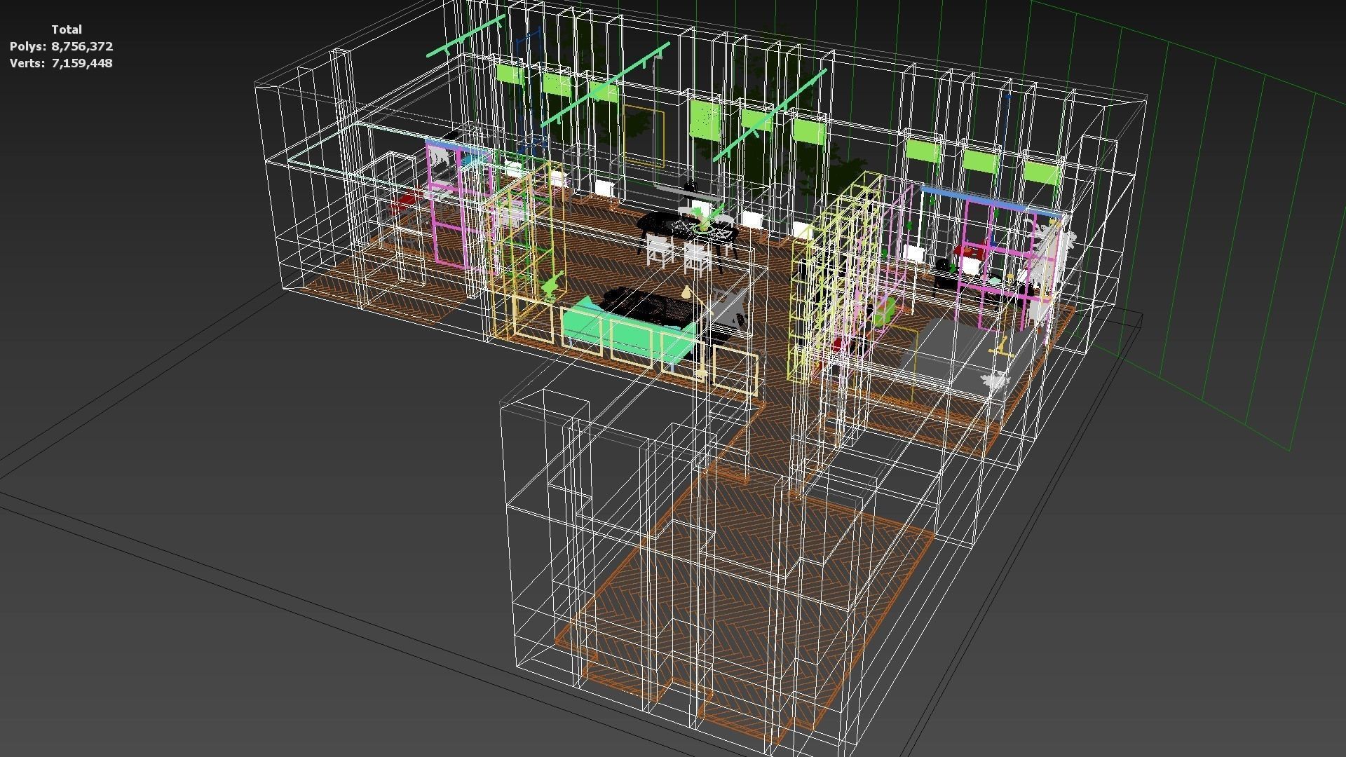 Modern residential interior 02 3D model_29