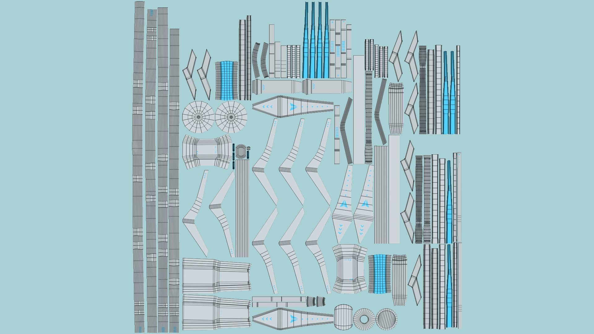 10 SciFi Weaponry B Collection - Sci Fi Weapon Design _50