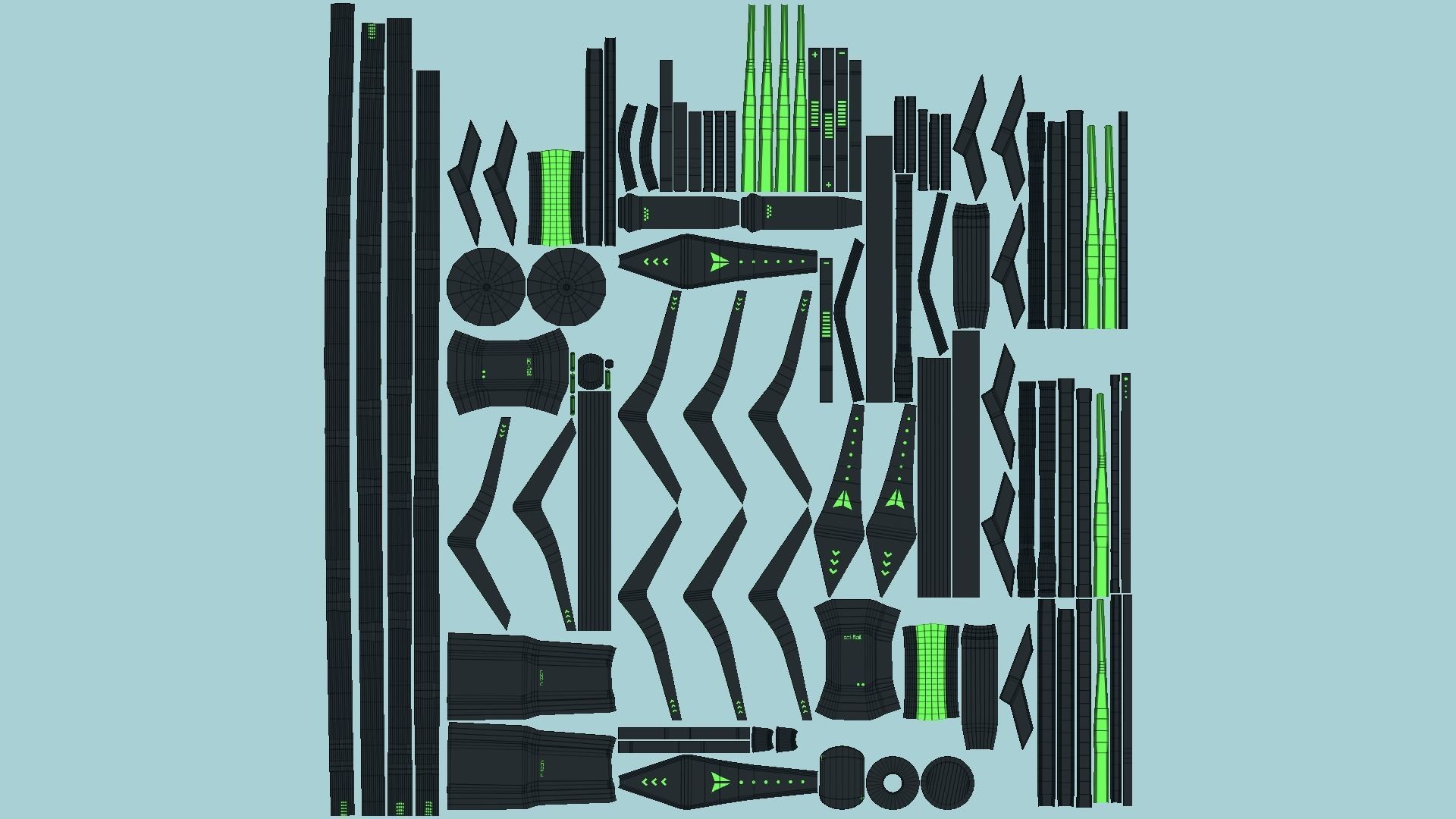 10 SciFi Weaponry C Collection - Sci Fi Weapon Design _42