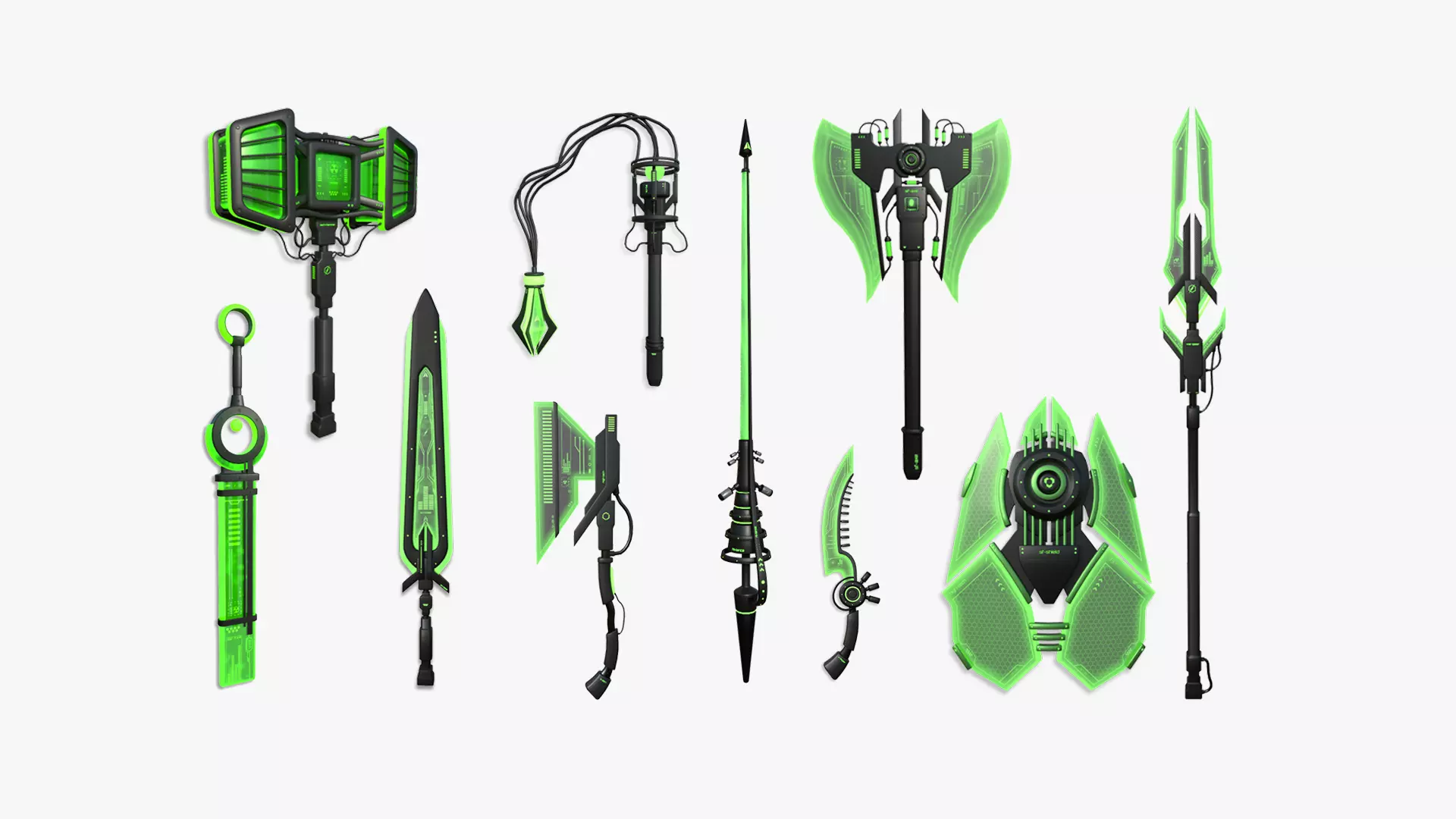 10 SciFi Weaponry C Collection - Sci Fi Weapon Design _0