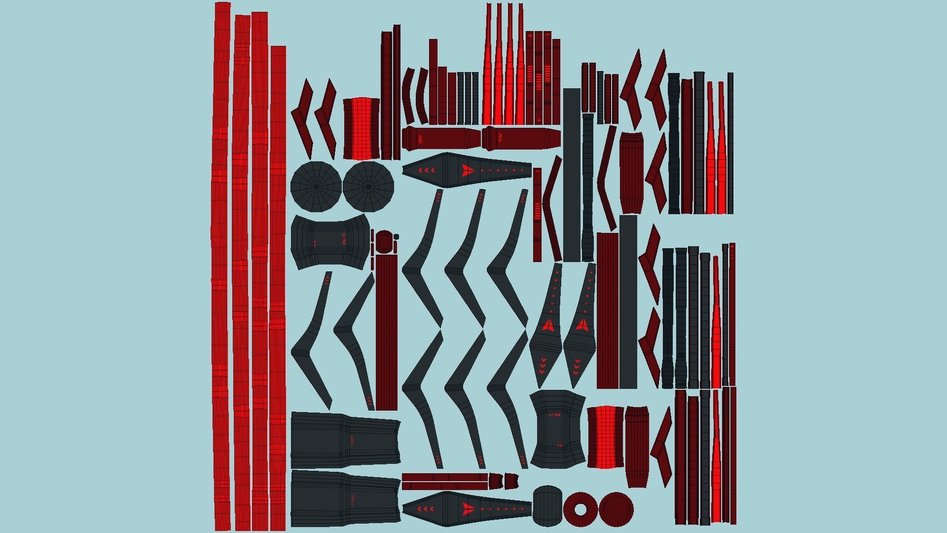 10 SciFi Weaponry D Collection - Sci Fi Weapon Design _40