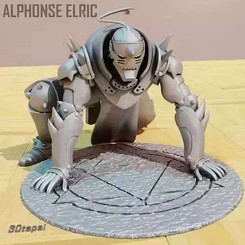 Alhponse Elric armor - Full Metal Alchemist 3D print model