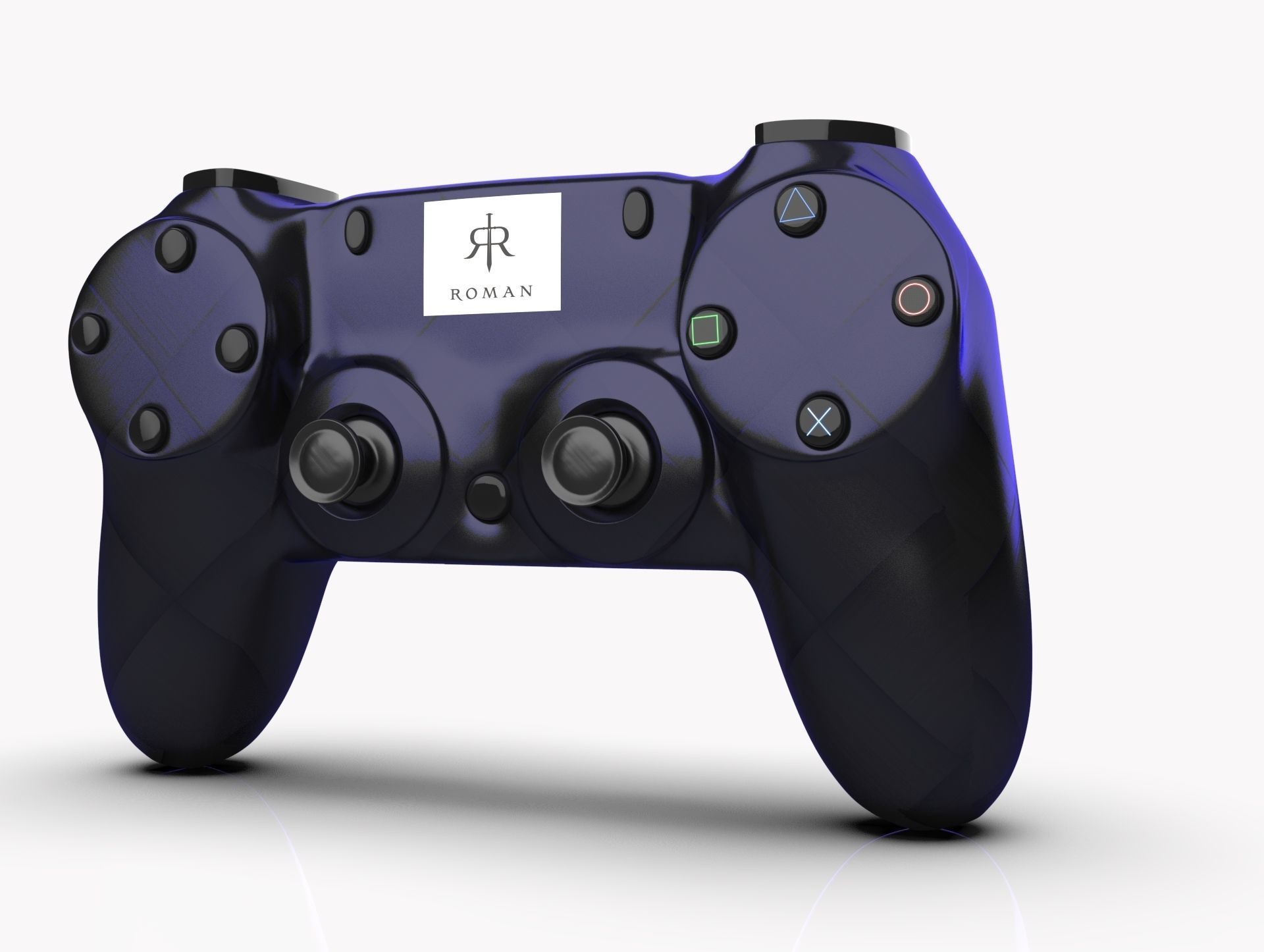 3D Game Joystick 3D model_2