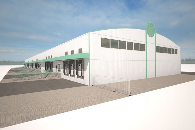Magazine Building 3D model