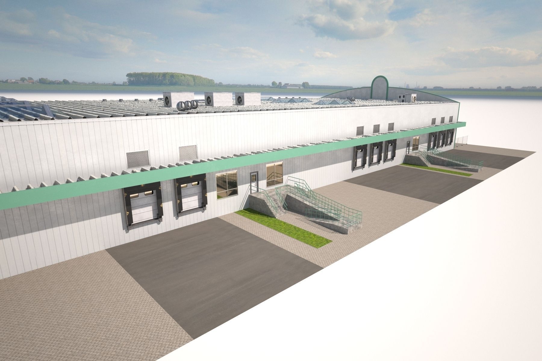 Magazine Building 3D model_3