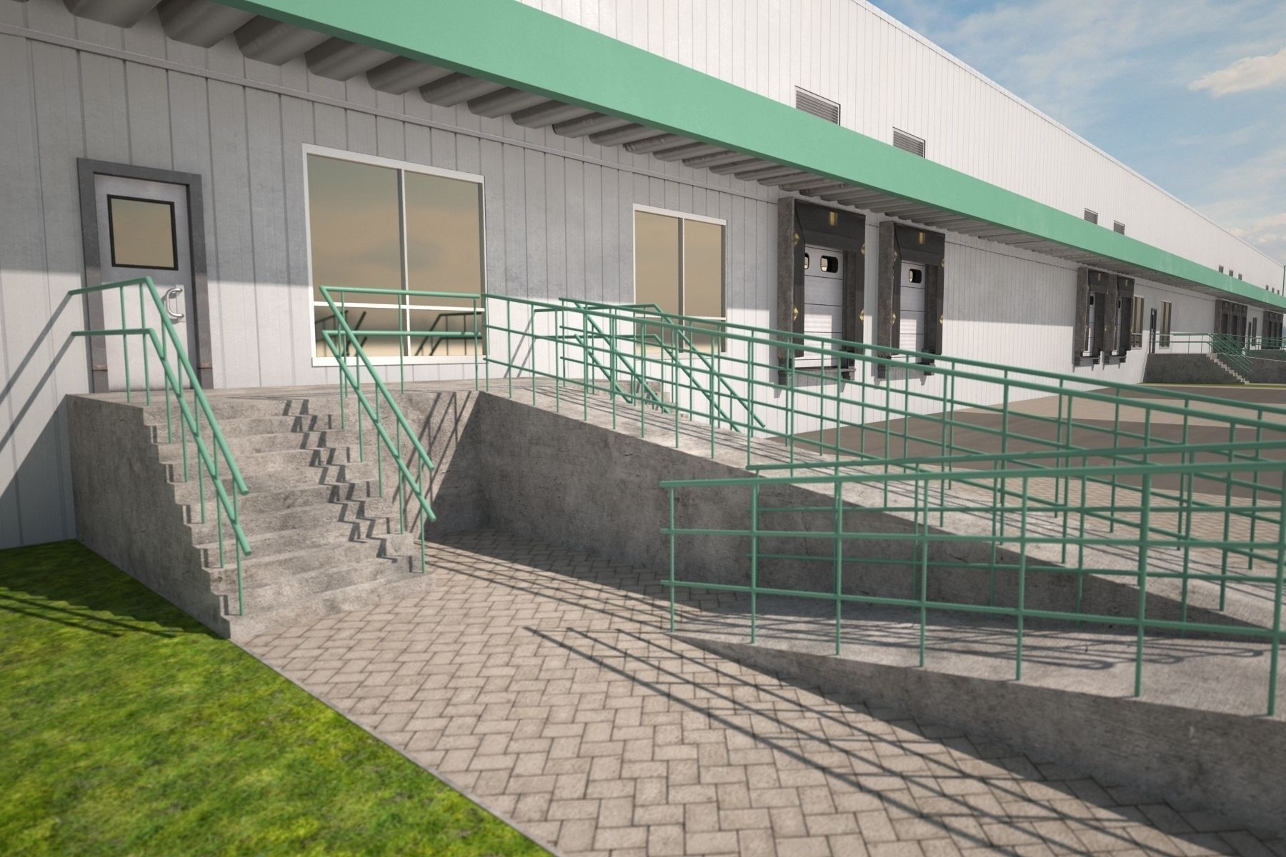 Magazine Building 3D model_5