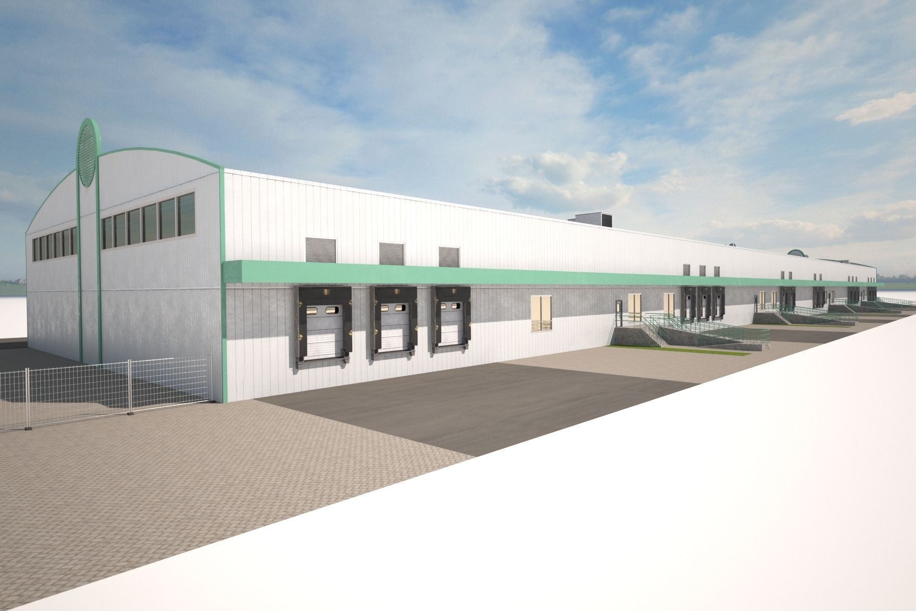 Magazine Building 3D model_2