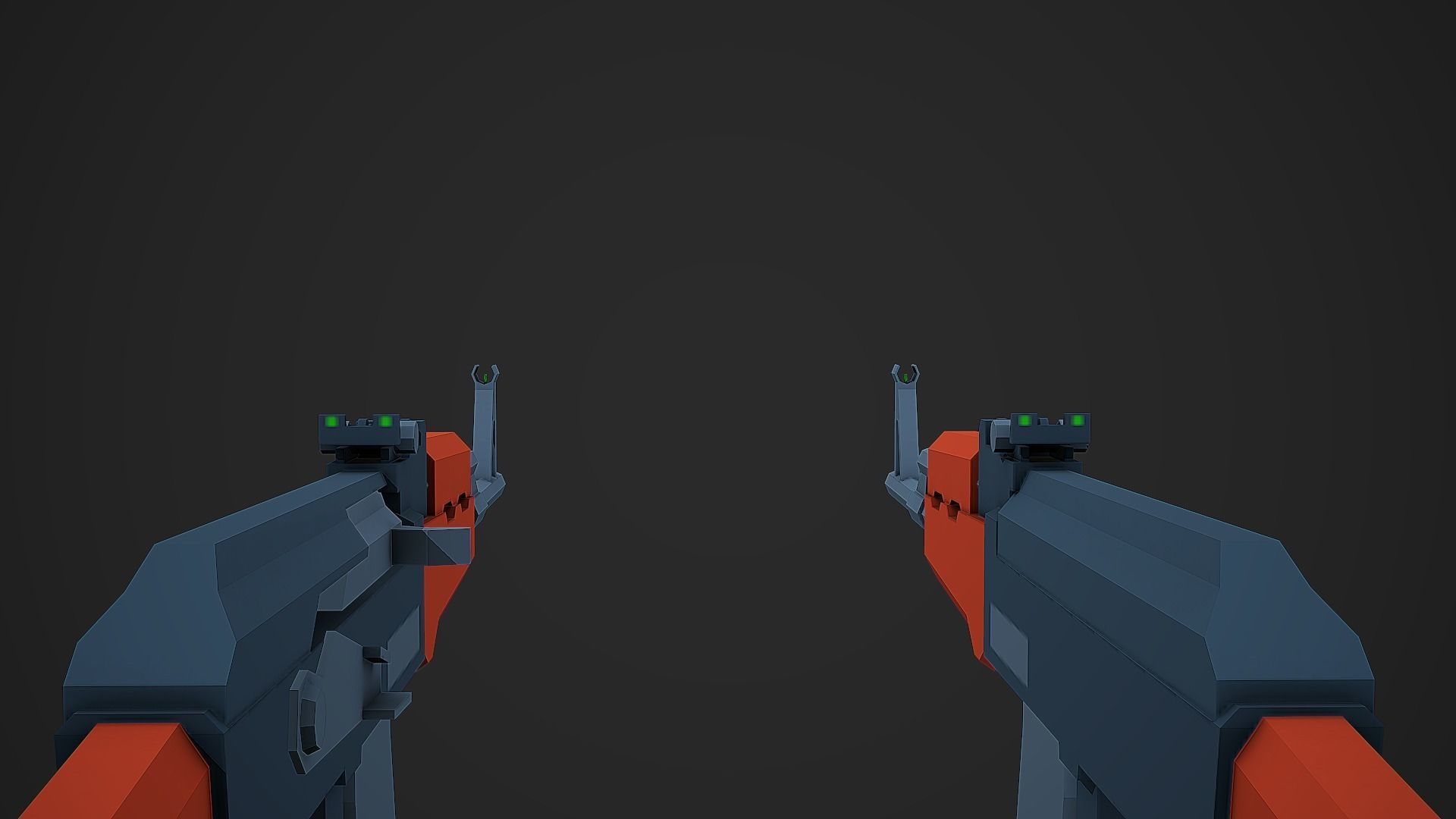 Modern Rifles Pack vol 01 - Low Poly Game Ready 3D Model Collection_17