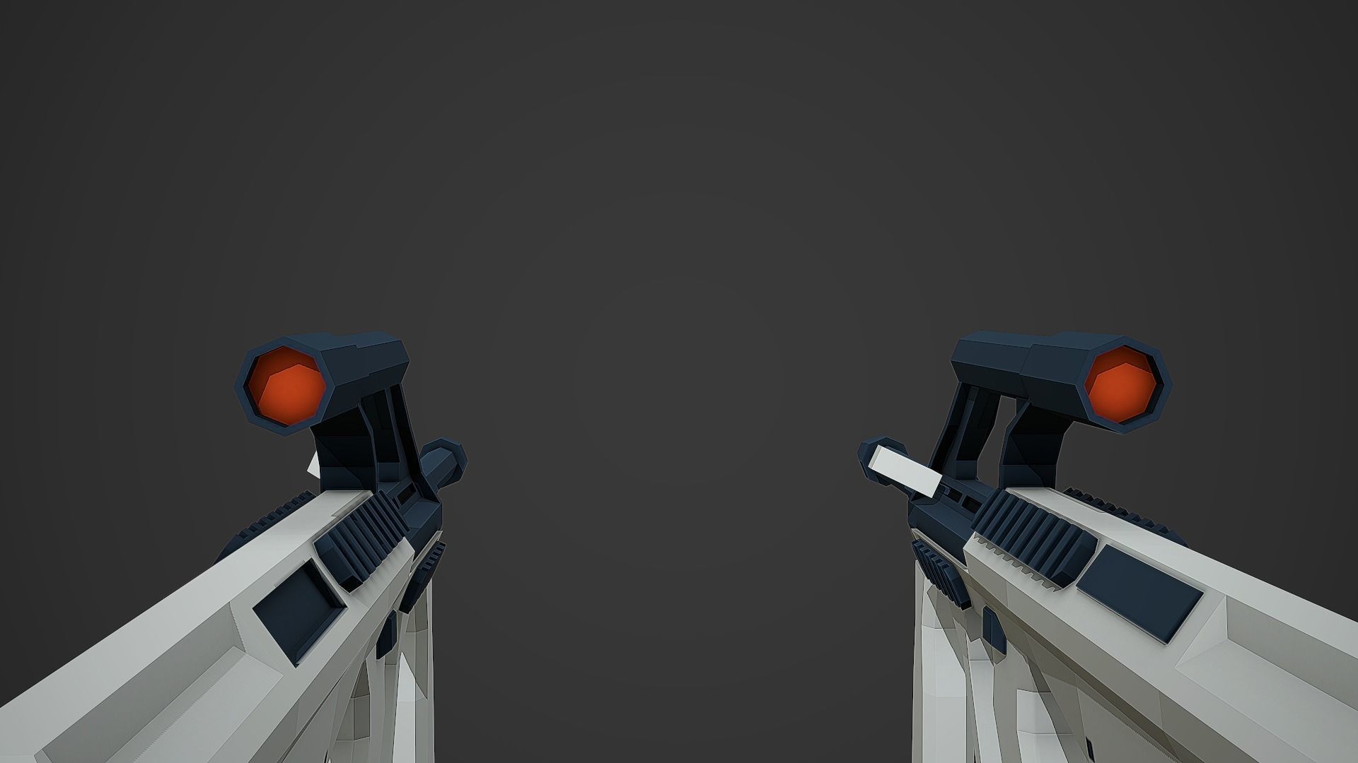 Modern Rifles Pack vol 01 - Low Poly Game Ready 3D Model Collection_32