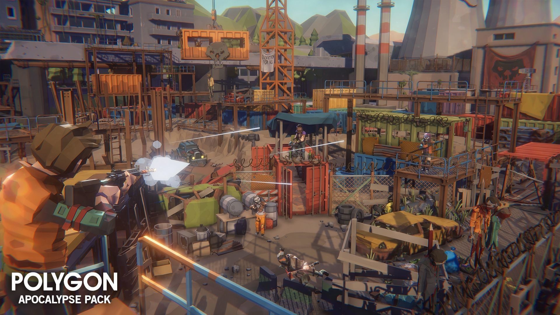 POLYGON - Apocalypse Low-poly 3D model_16