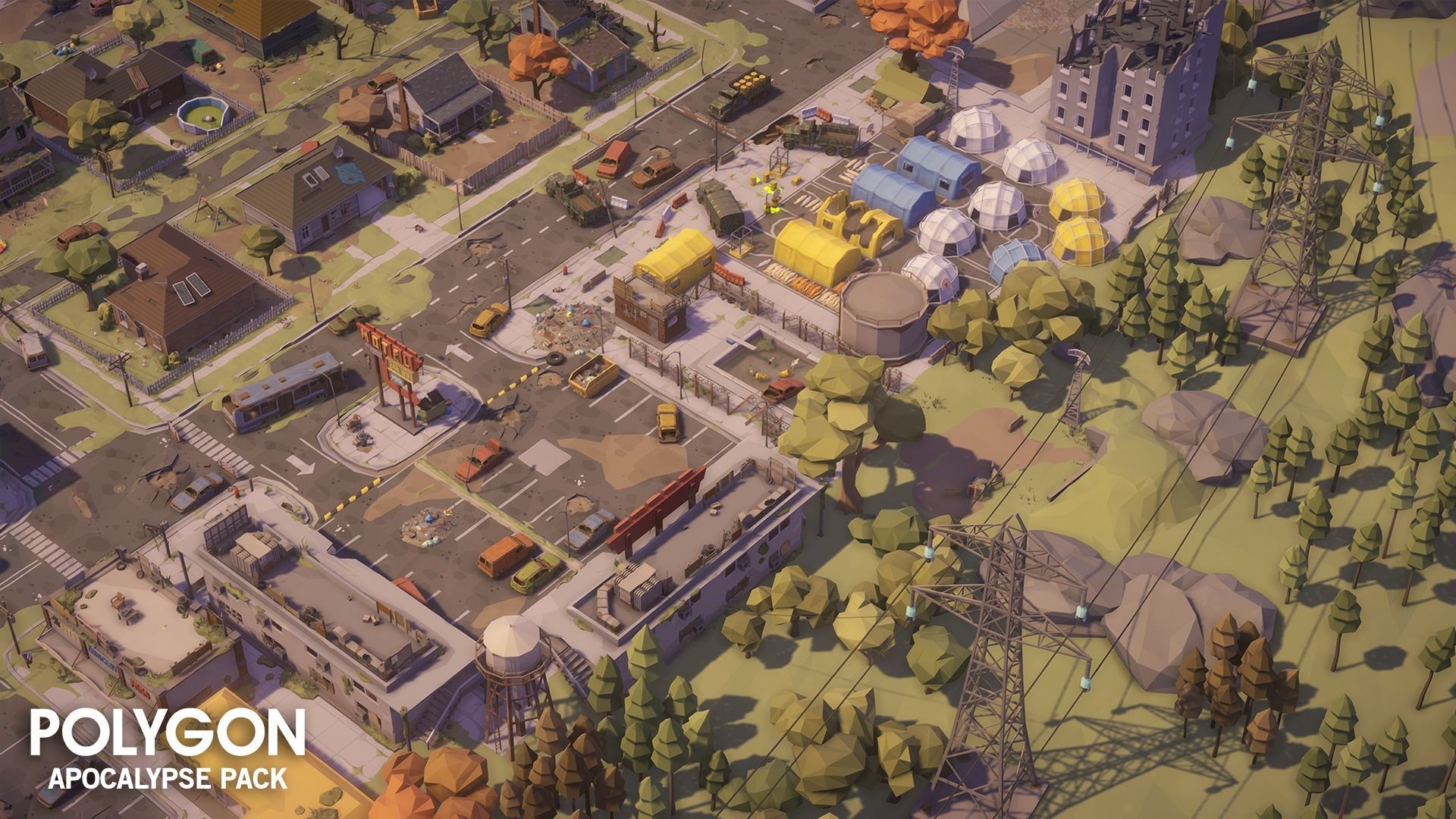 POLYGON - Apocalypse Low-poly 3D model_19