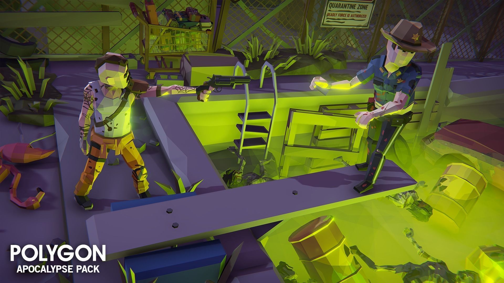 POLYGON - Apocalypse Low-poly 3D model_14