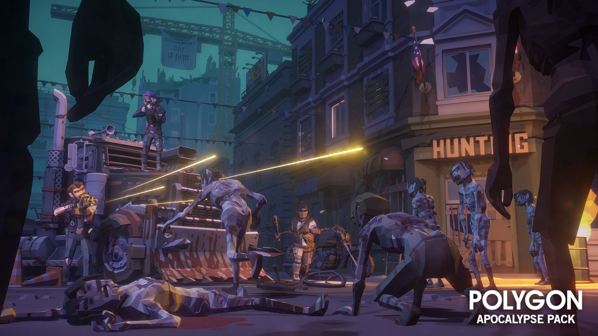 POLYGON - Apocalypse Low-poly 3D model_5