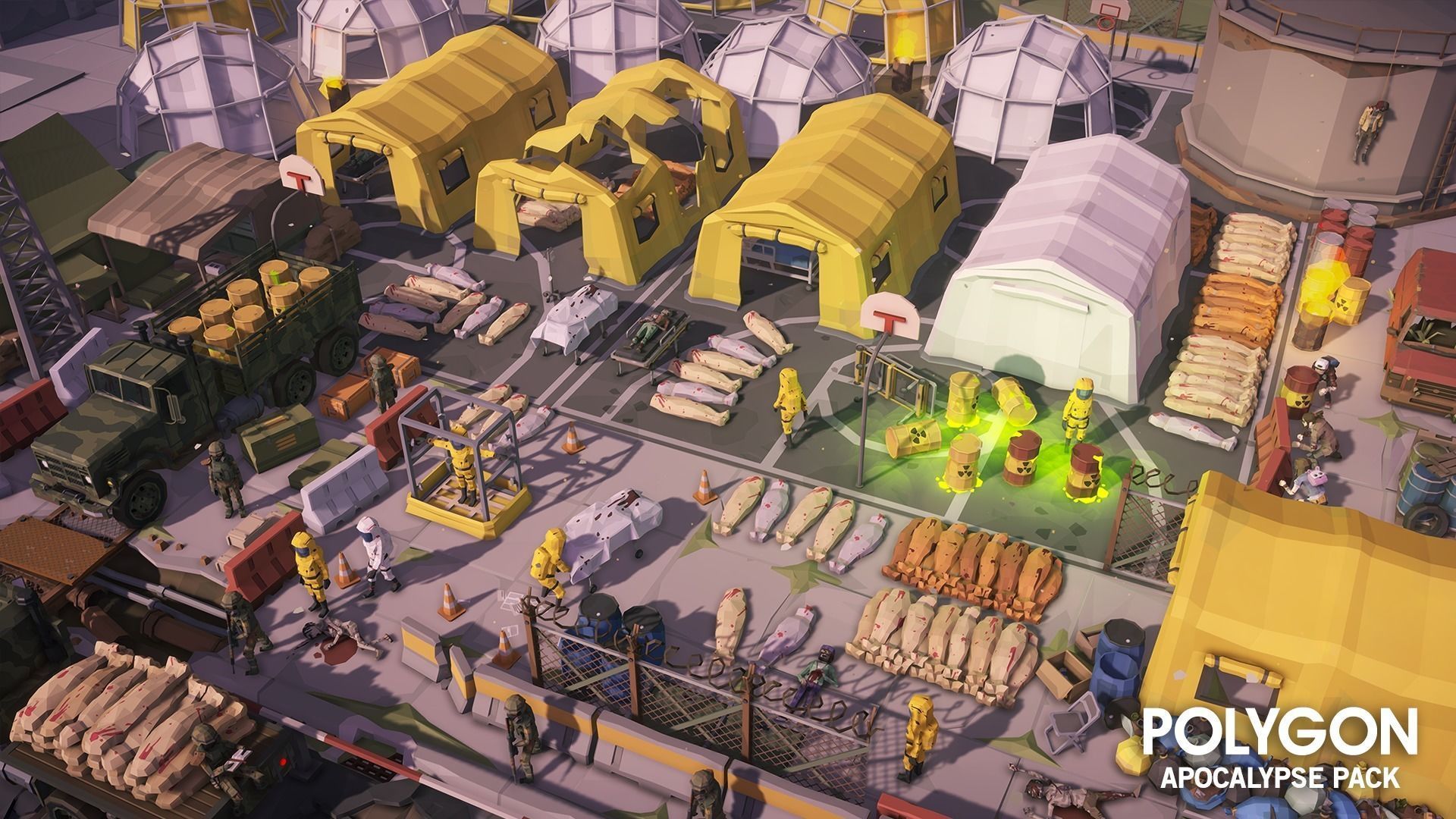 POLYGON - Apocalypse Low-poly 3D model_7