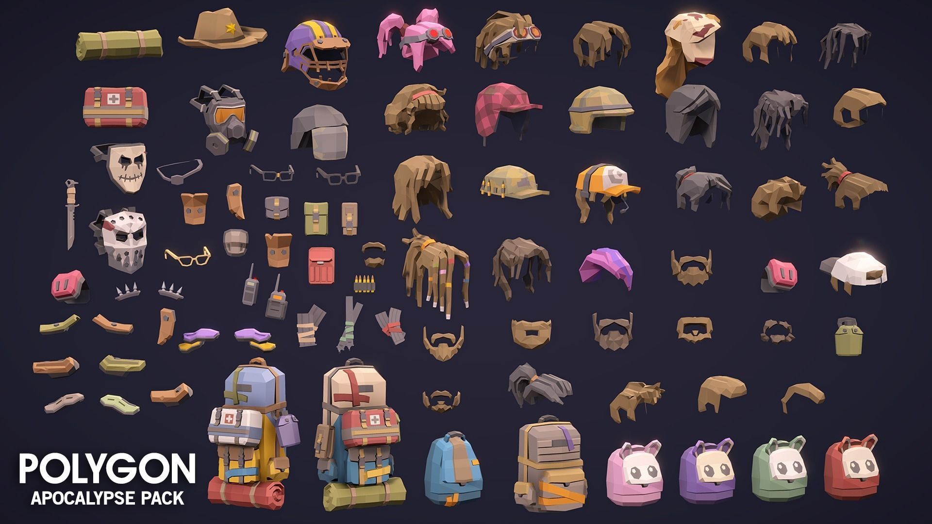 POLYGON - Apocalypse Low-poly 3D model_61