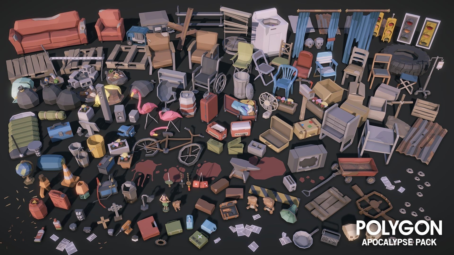 POLYGON - Apocalypse Low-poly 3D model_46