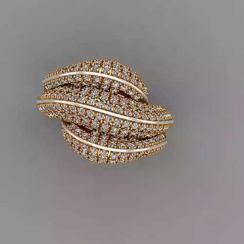 Diamond ring jewelry for woman