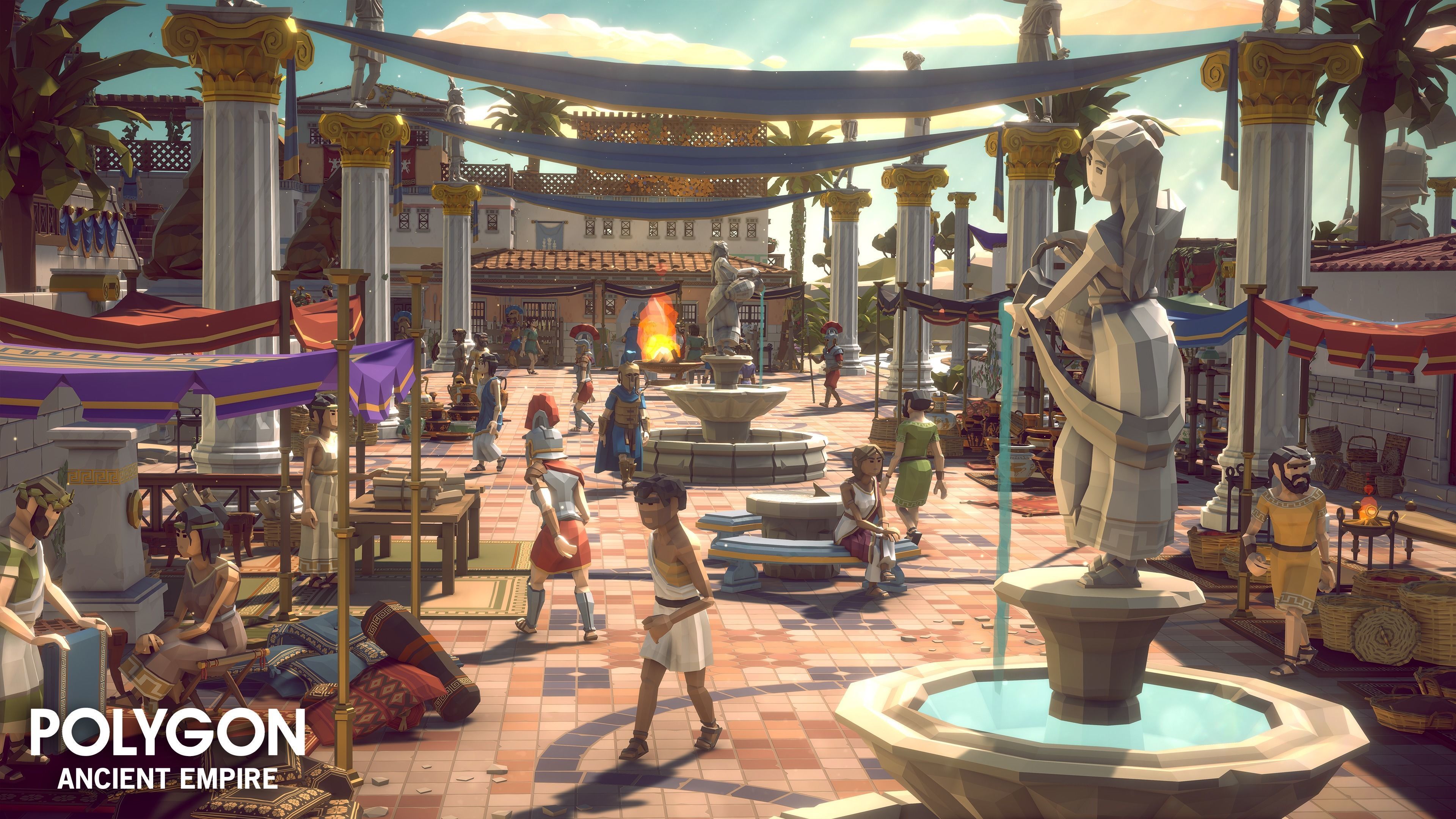 POLYGON - Ancient Empire Low-poly 3D model_22