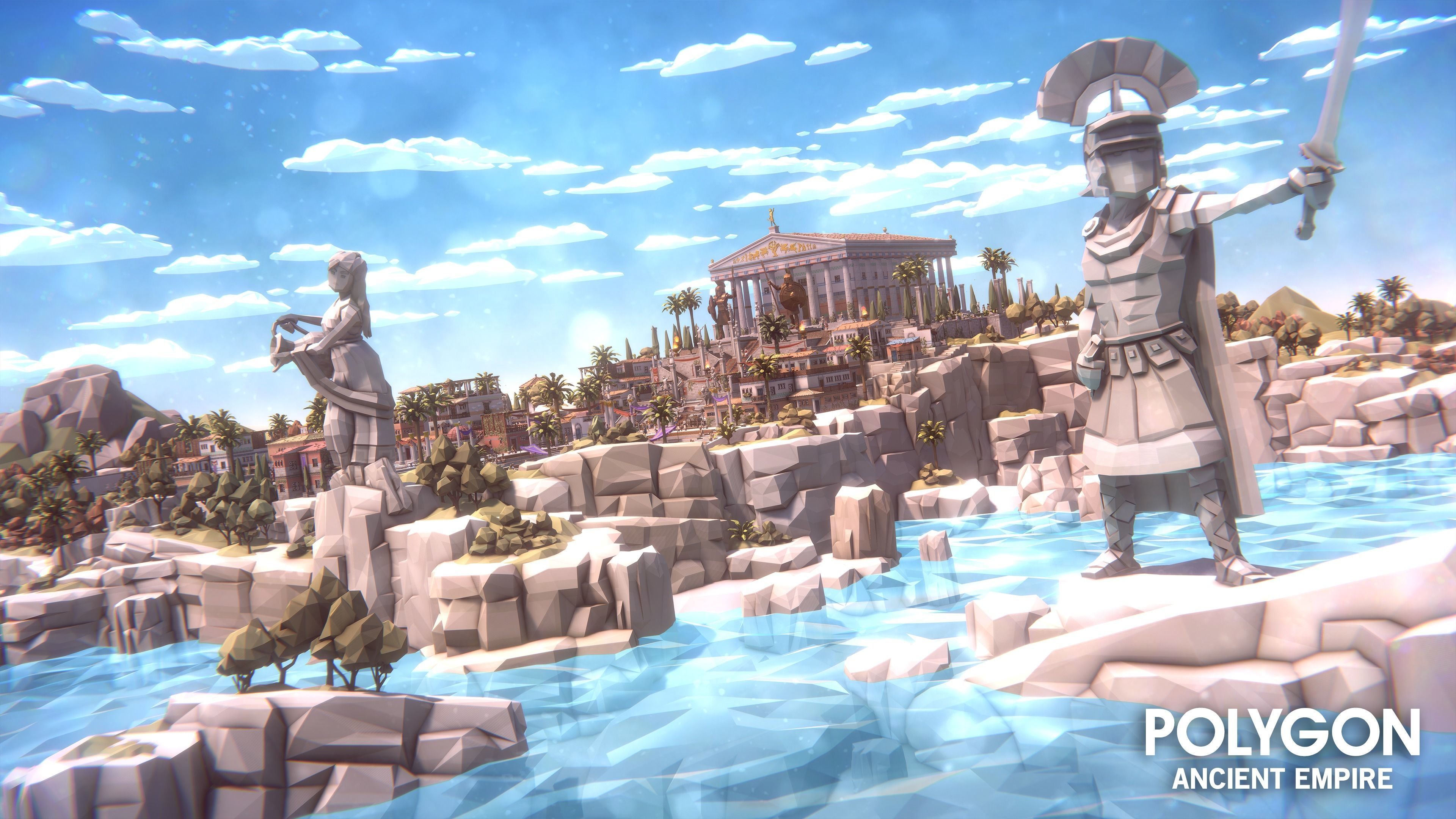 POLYGON - Ancient Empire Low-poly 3D model_5