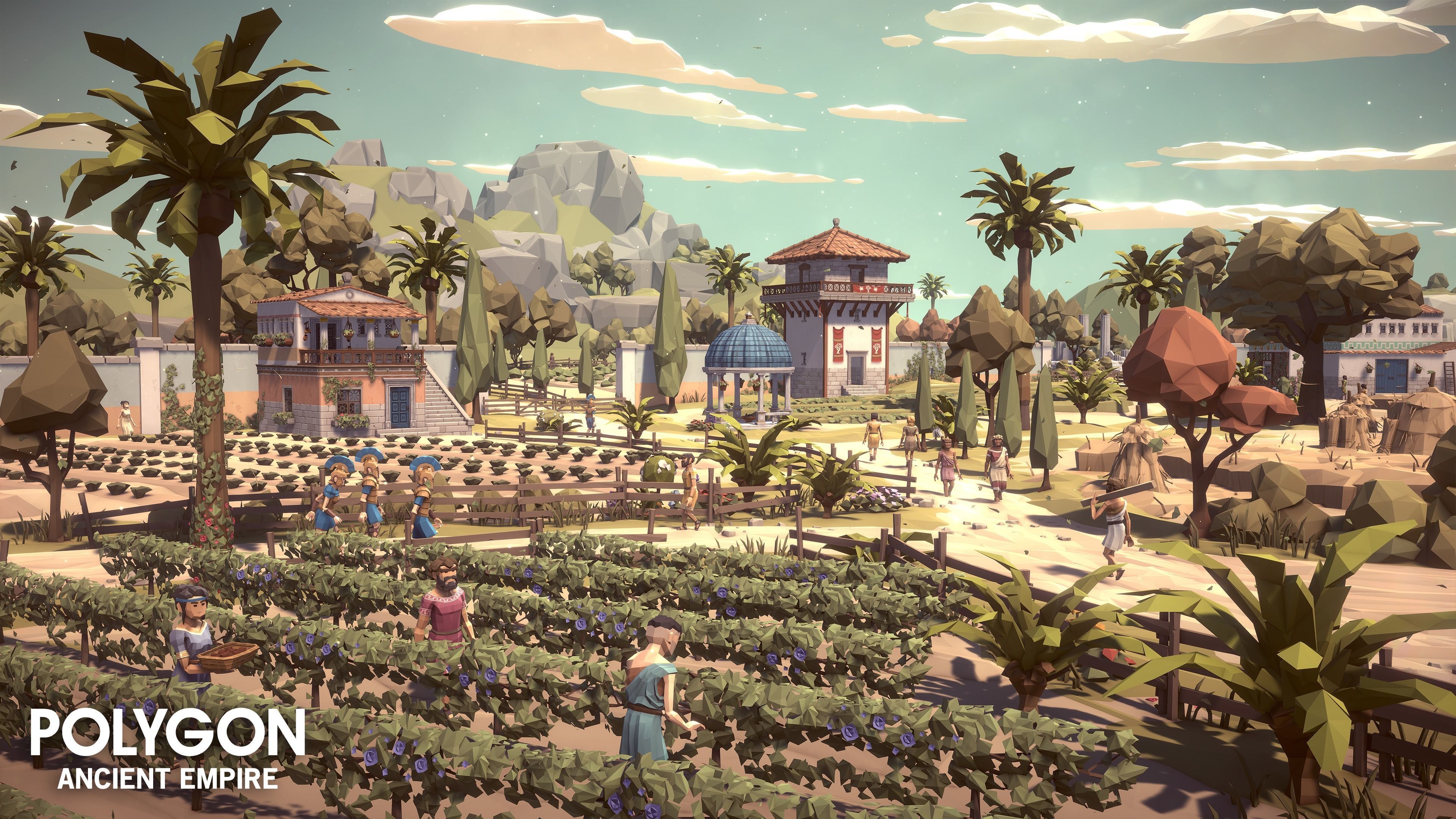 POLYGON - Ancient Empire Low-poly 3D model_21