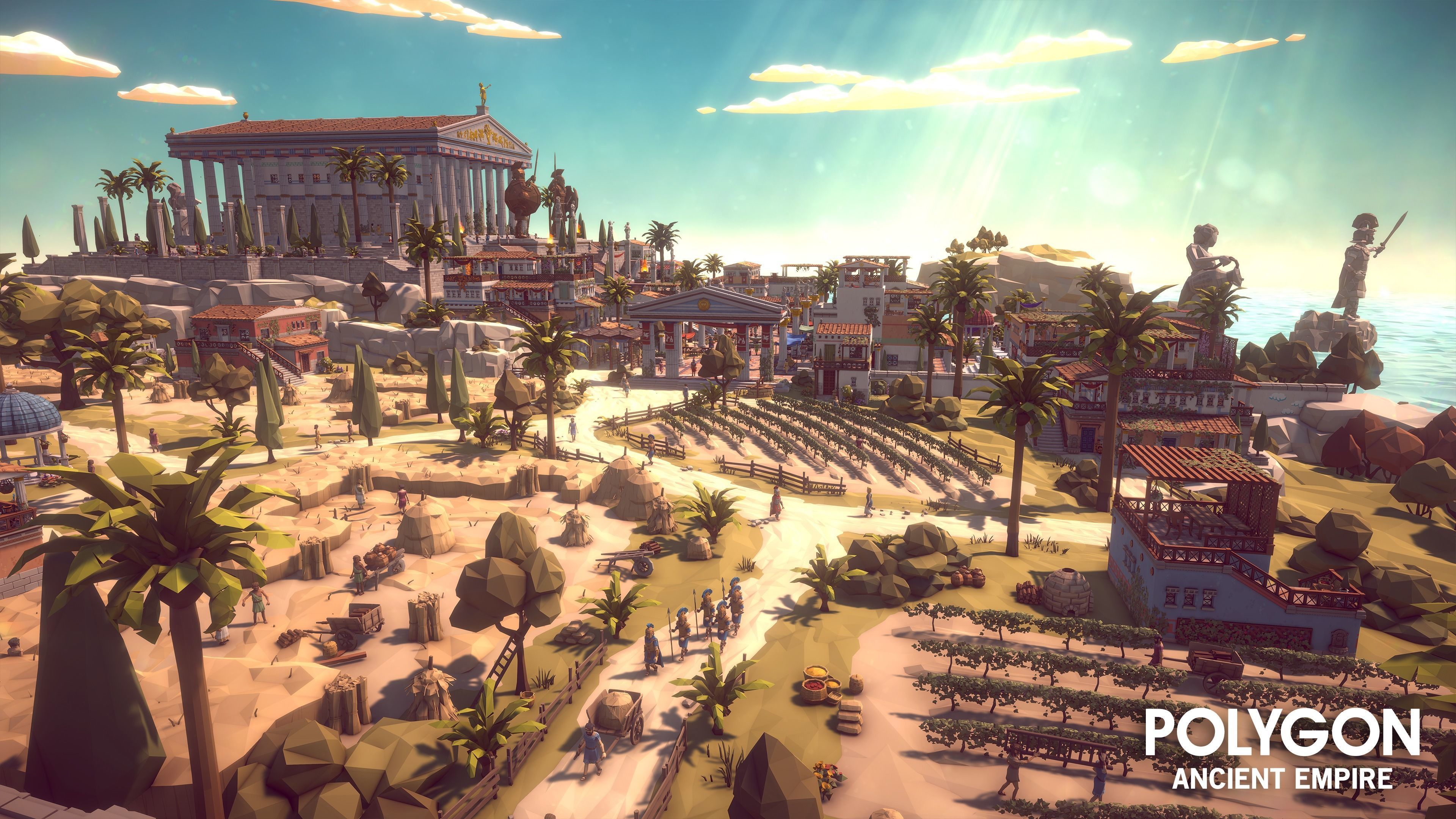 POLYGON - Ancient Empire Low-poly 3D model_18